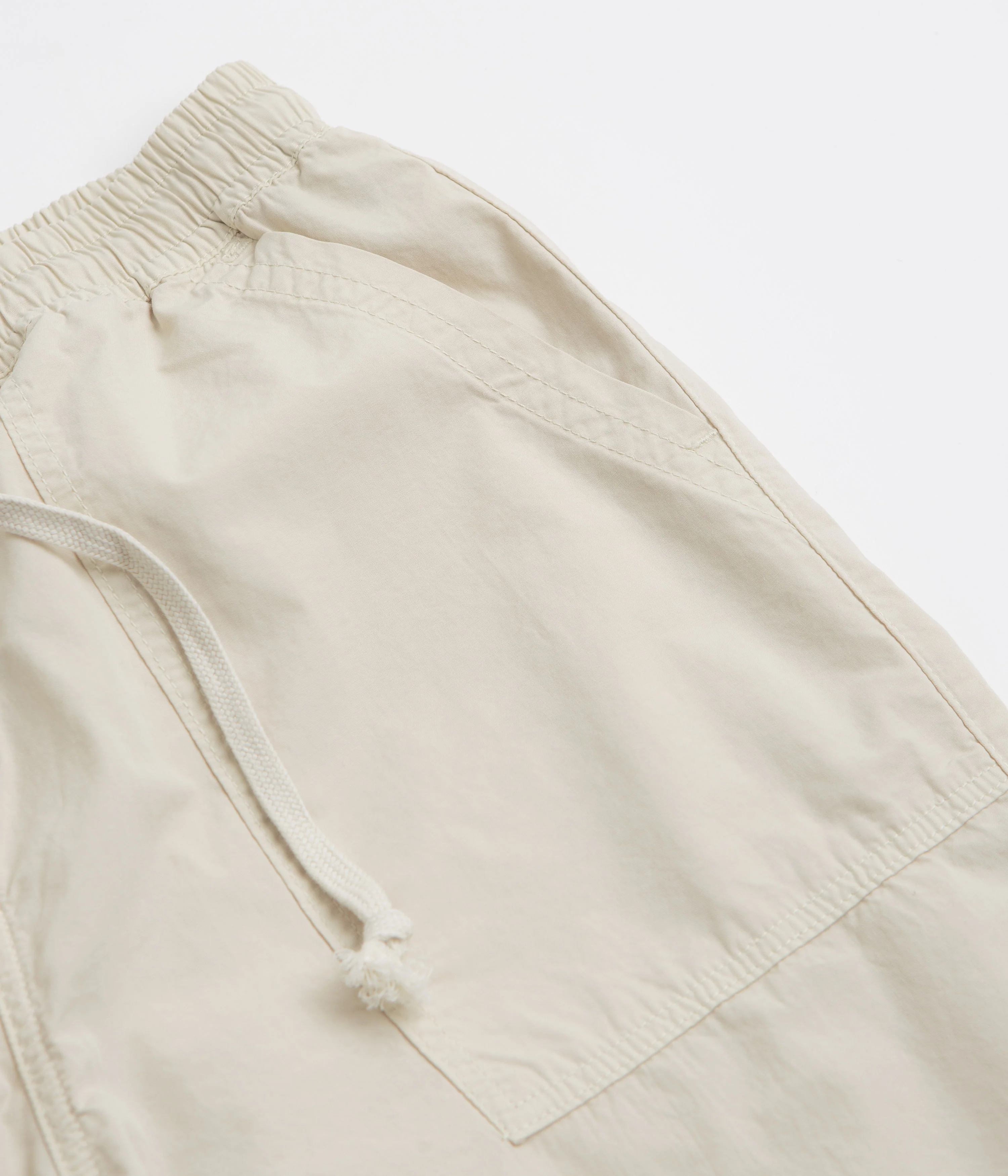 Service Works Poplin Chef Shorts - White Oak - Image 2
