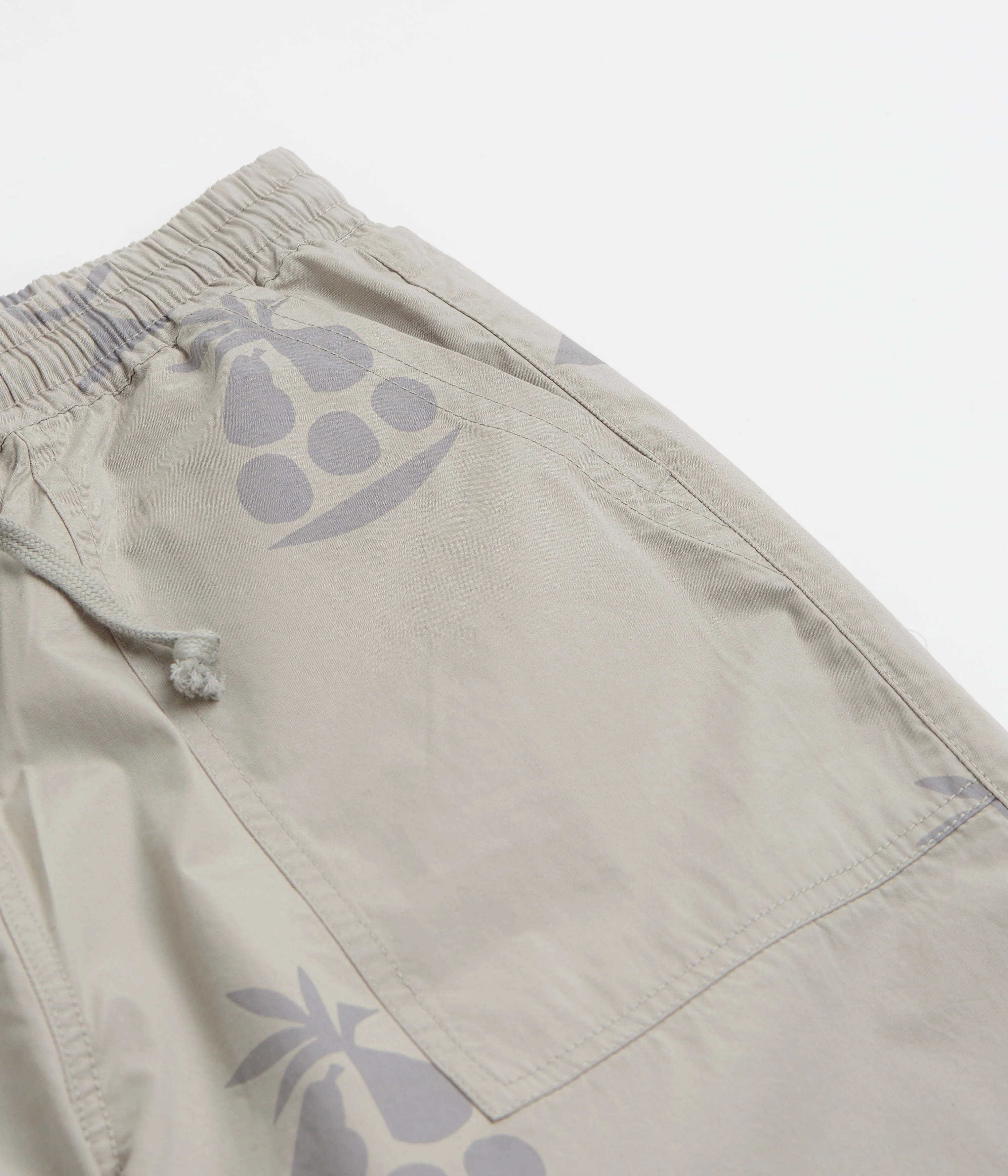 Service Works Poplin Printed Chef Shorts - Stone - Image 6