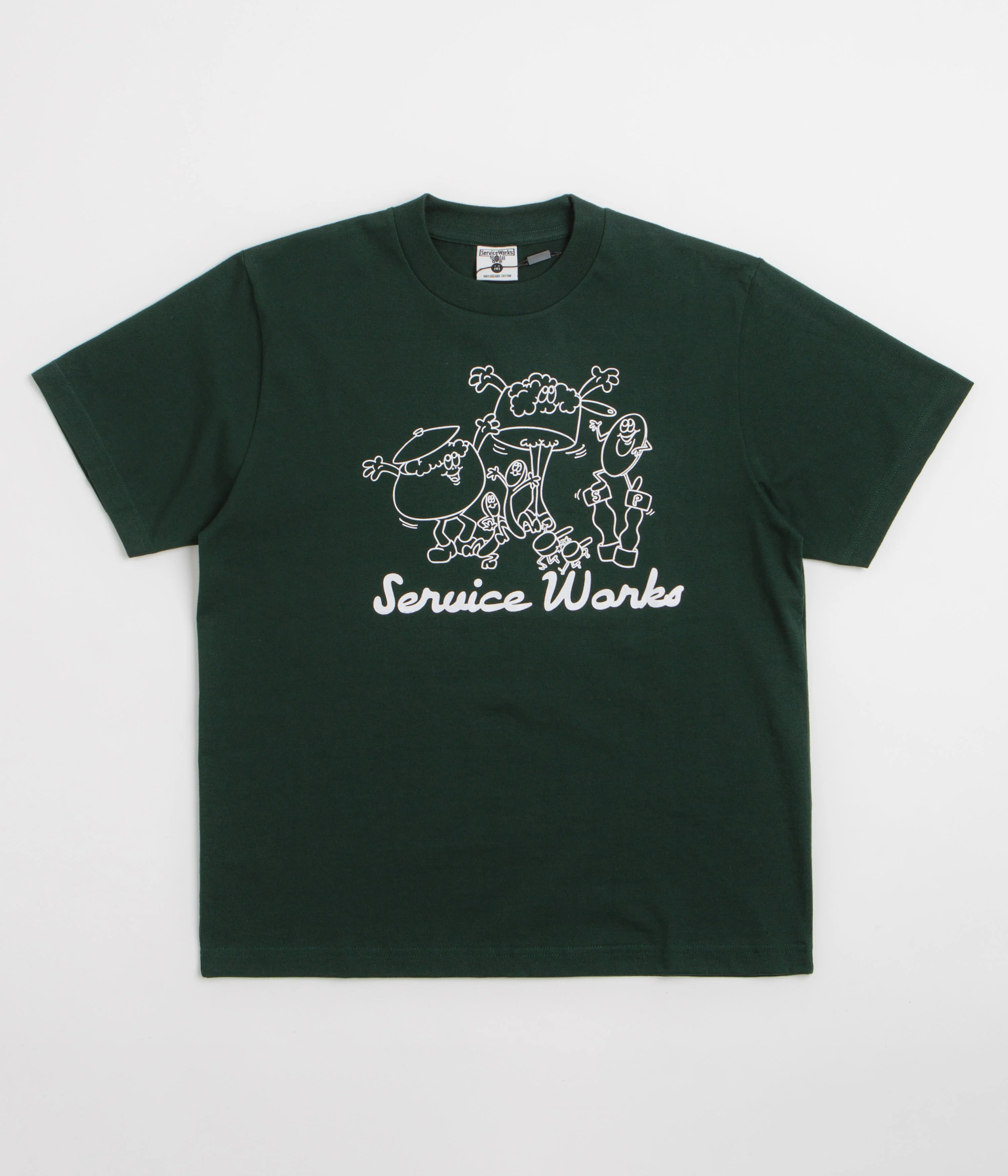 Service Works Pots & Pans T-Shirt - Forest
