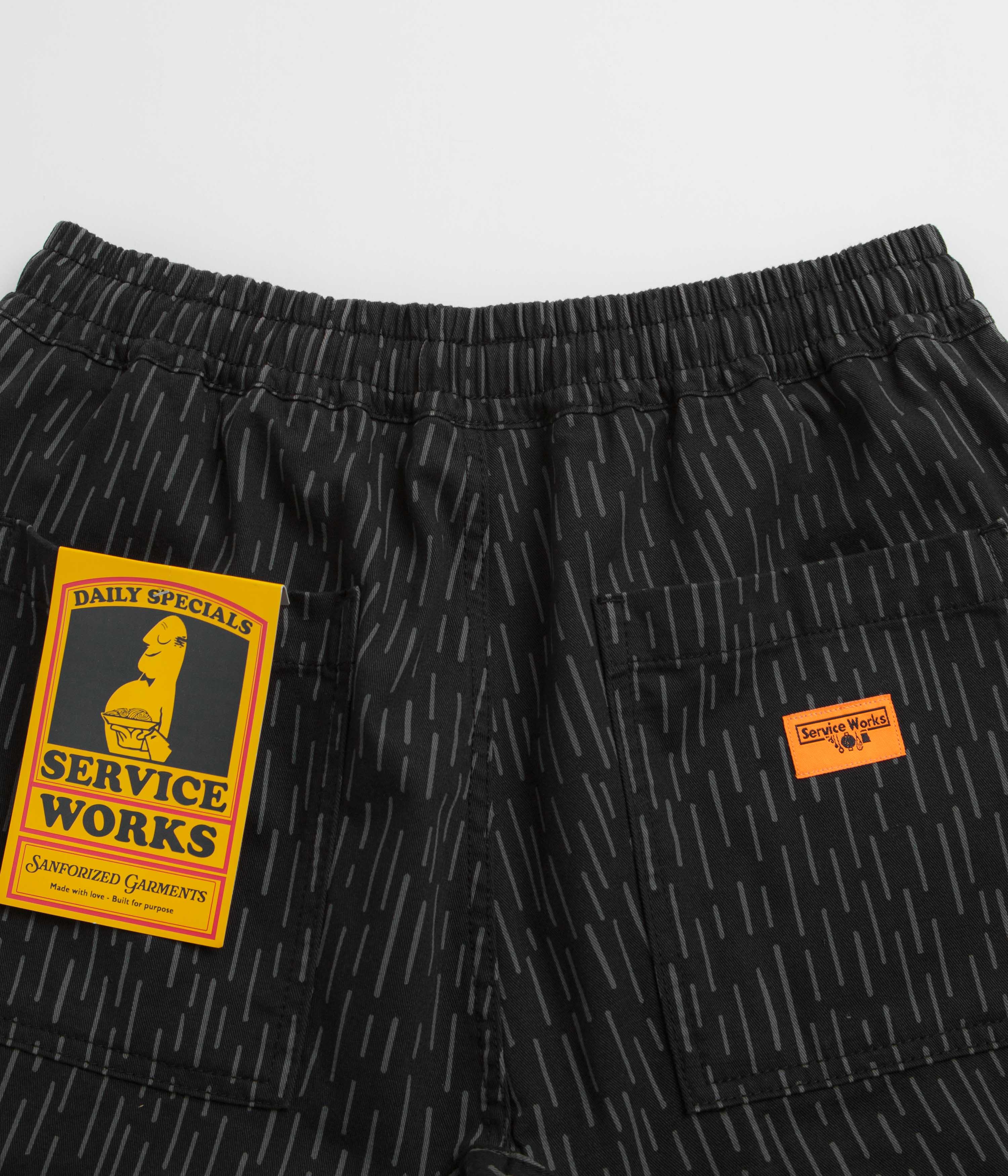 Service Works Raindrop Chef Pants - Mono - Image 6