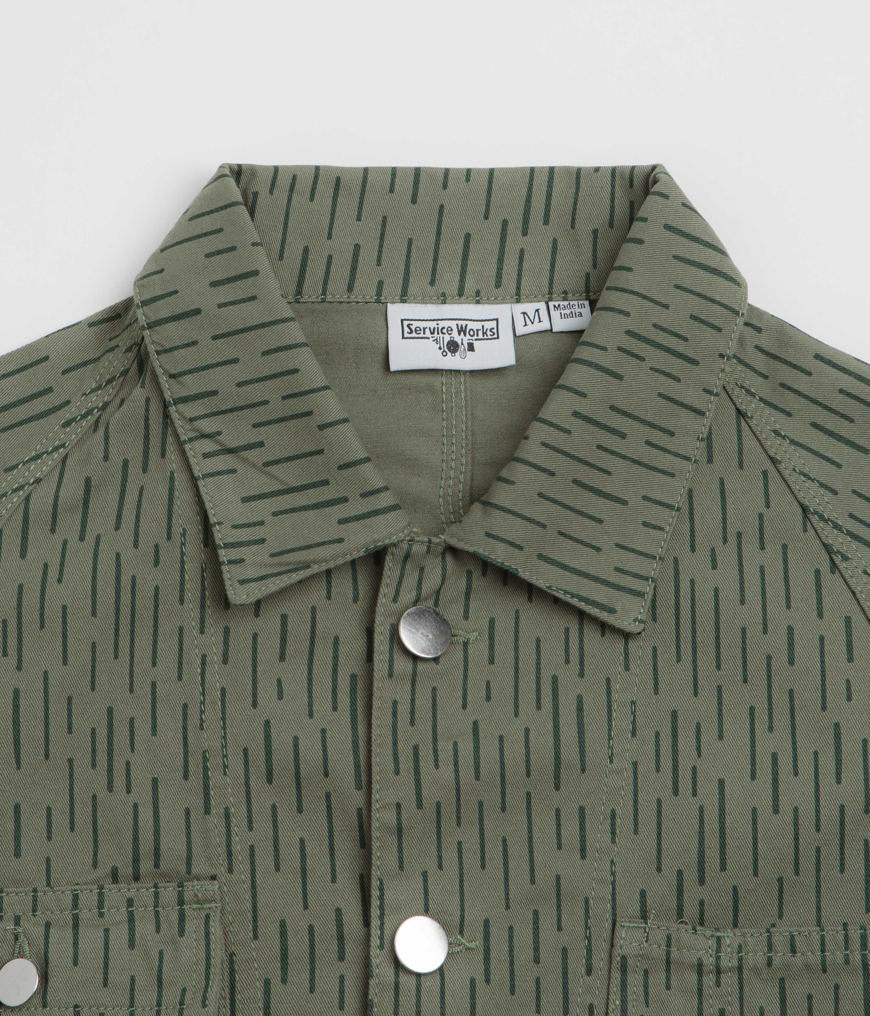 Service Works Raindrop Coverall 2.0 Jacket - Green - Image 4