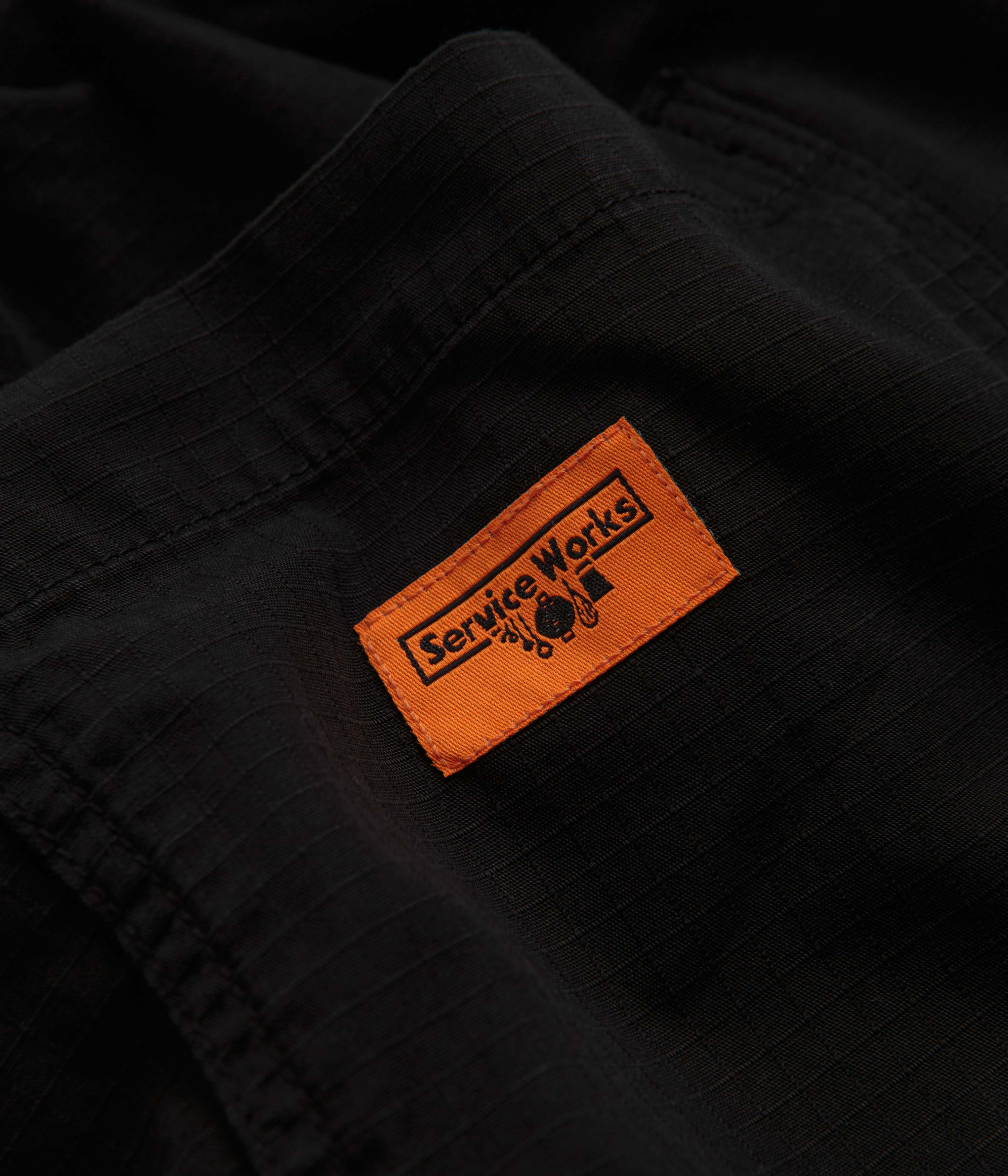 Service Works Ripstop Chef Pants - Black - Image 6