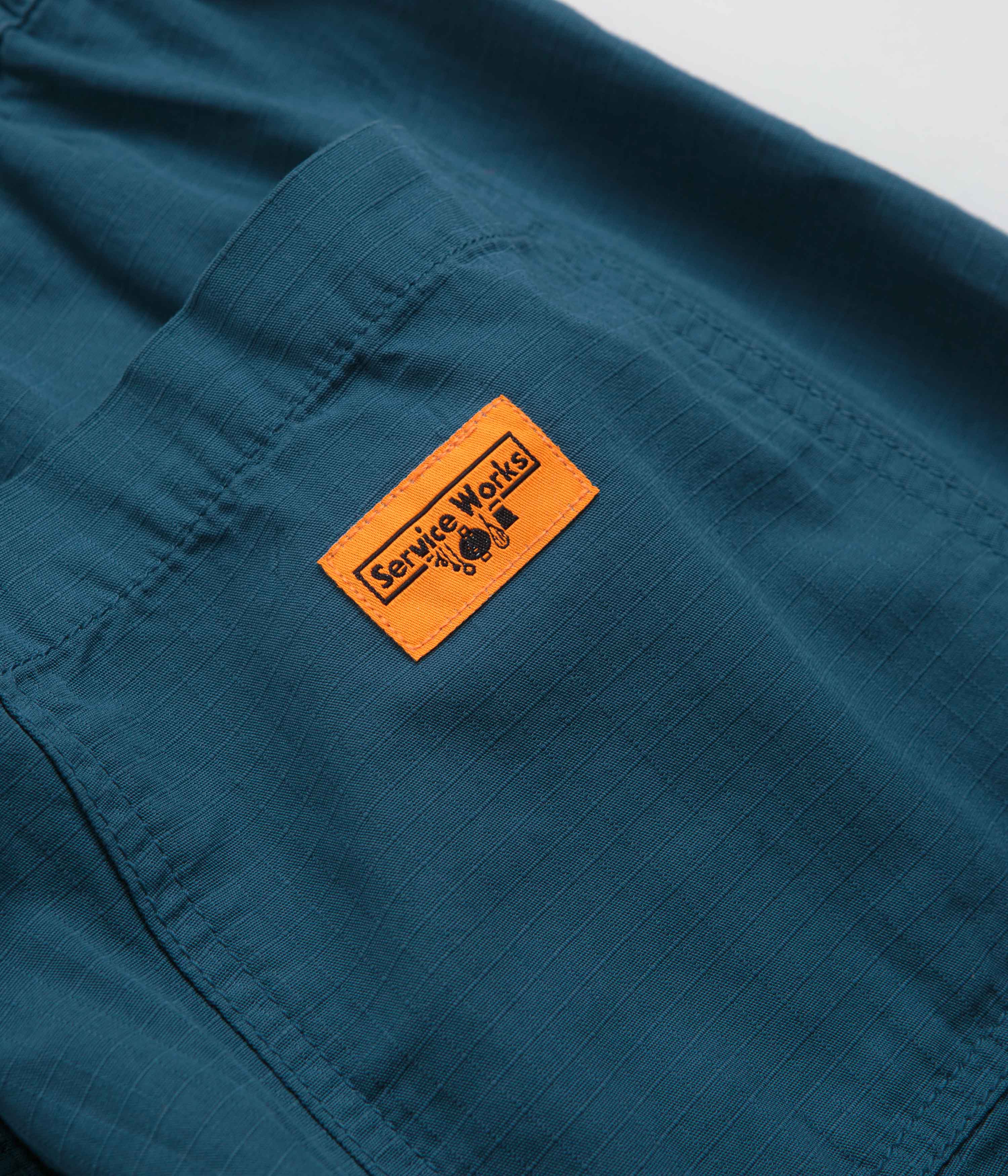 Service Works Ripstop Chef Pants - Ocean - Image 7