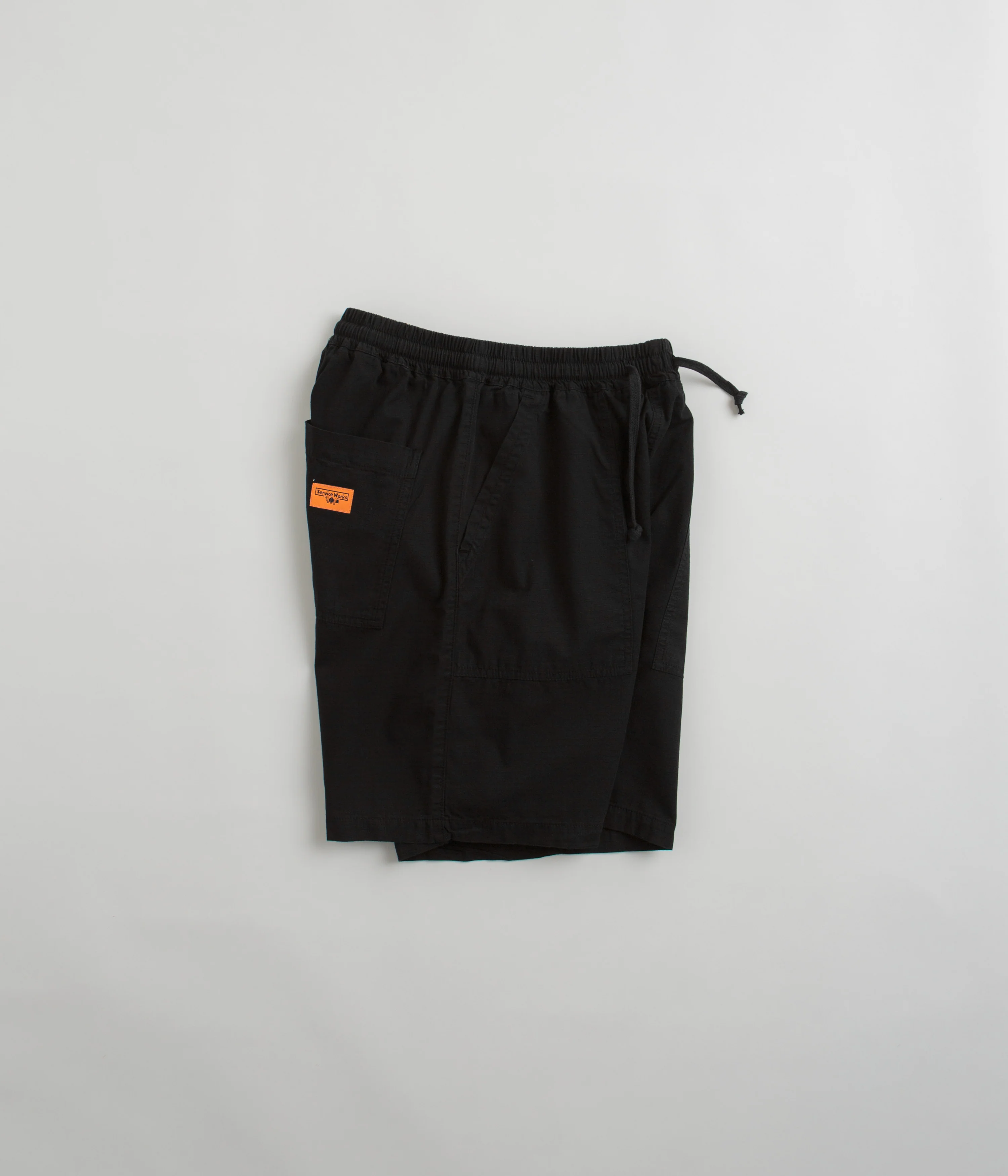 Service Works Ripstop Chef Shorts - Black - Image 2