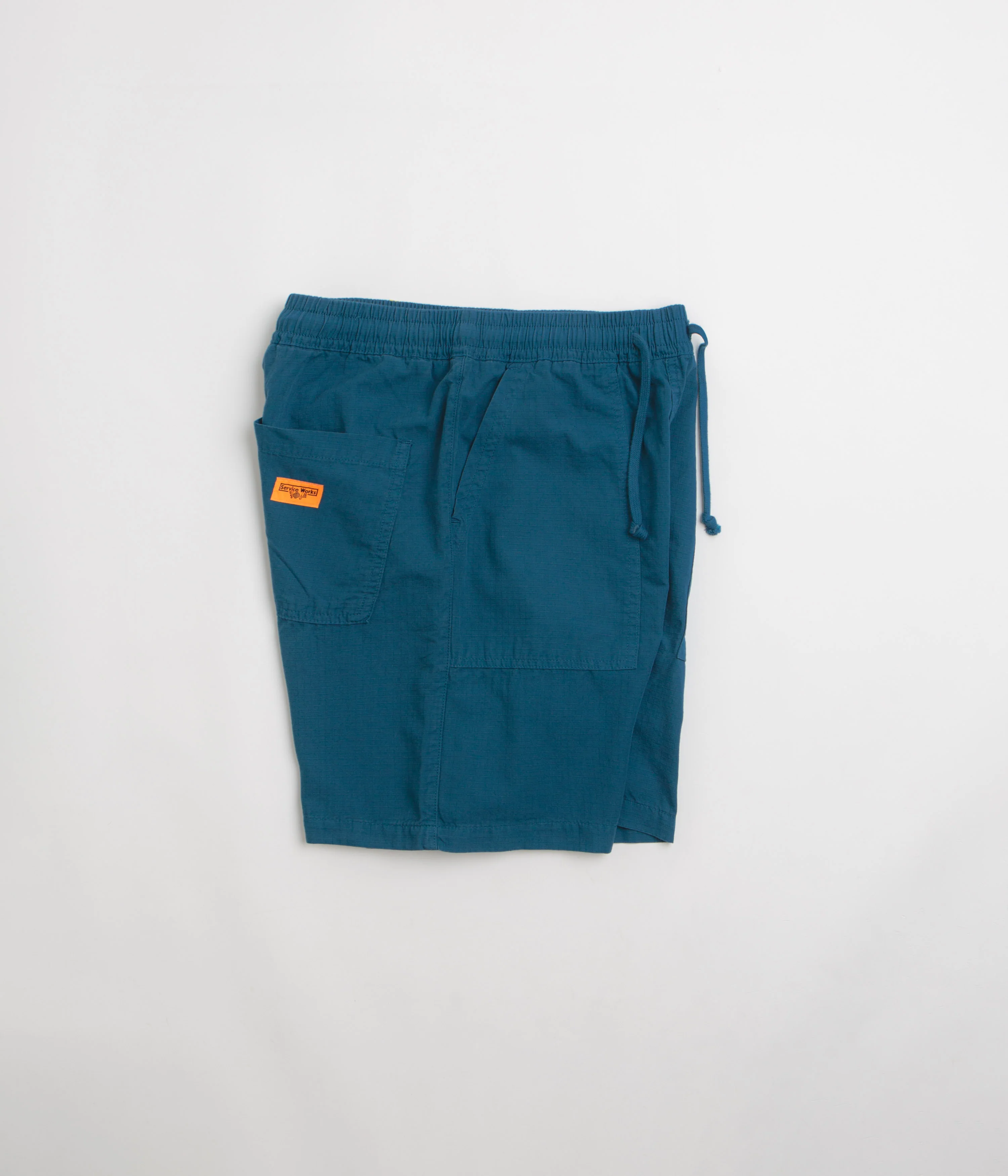 Service Works Ripstop Chef Shorts - Ocean - Image 2