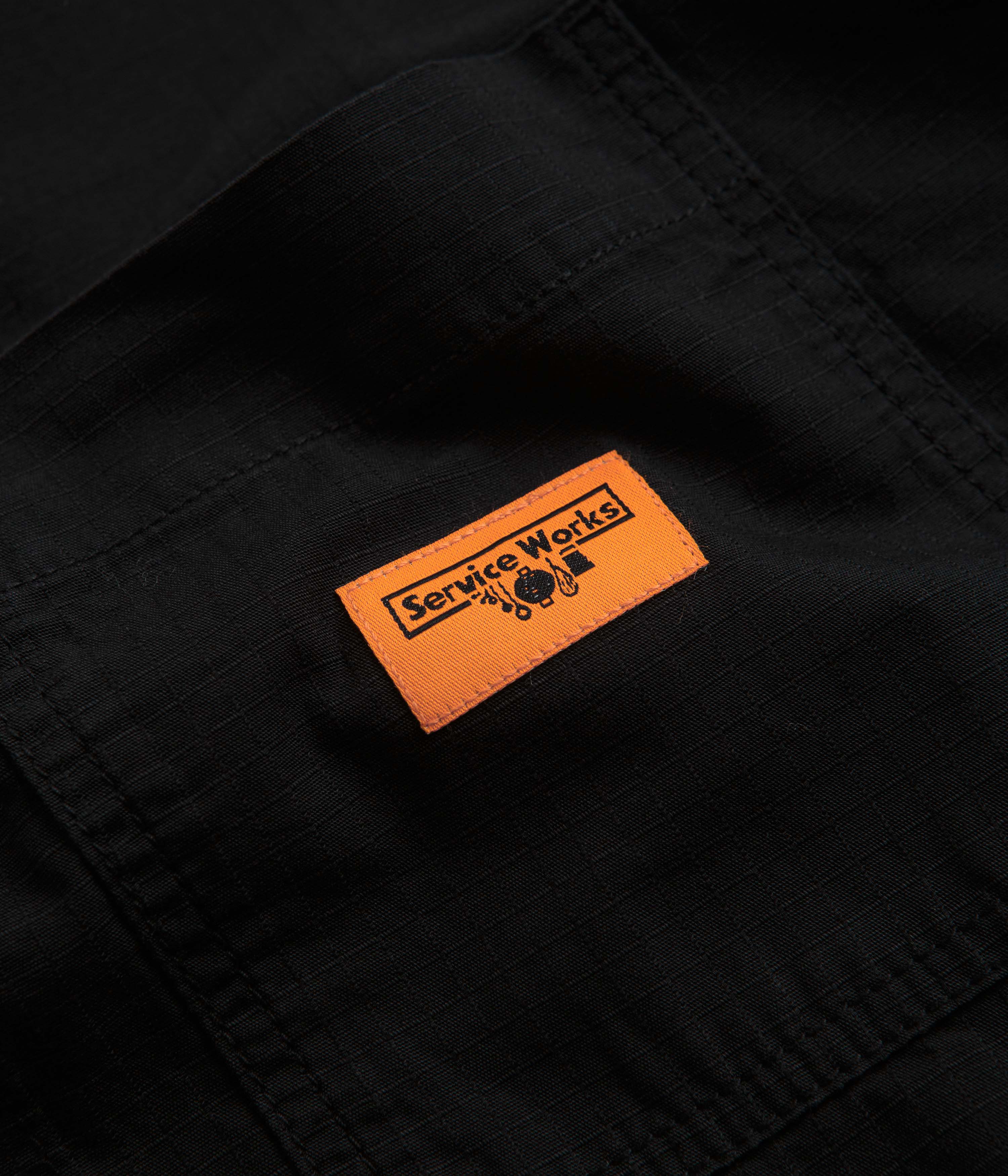 Service Works Ripstop FOH Jacket - Black - Image 3