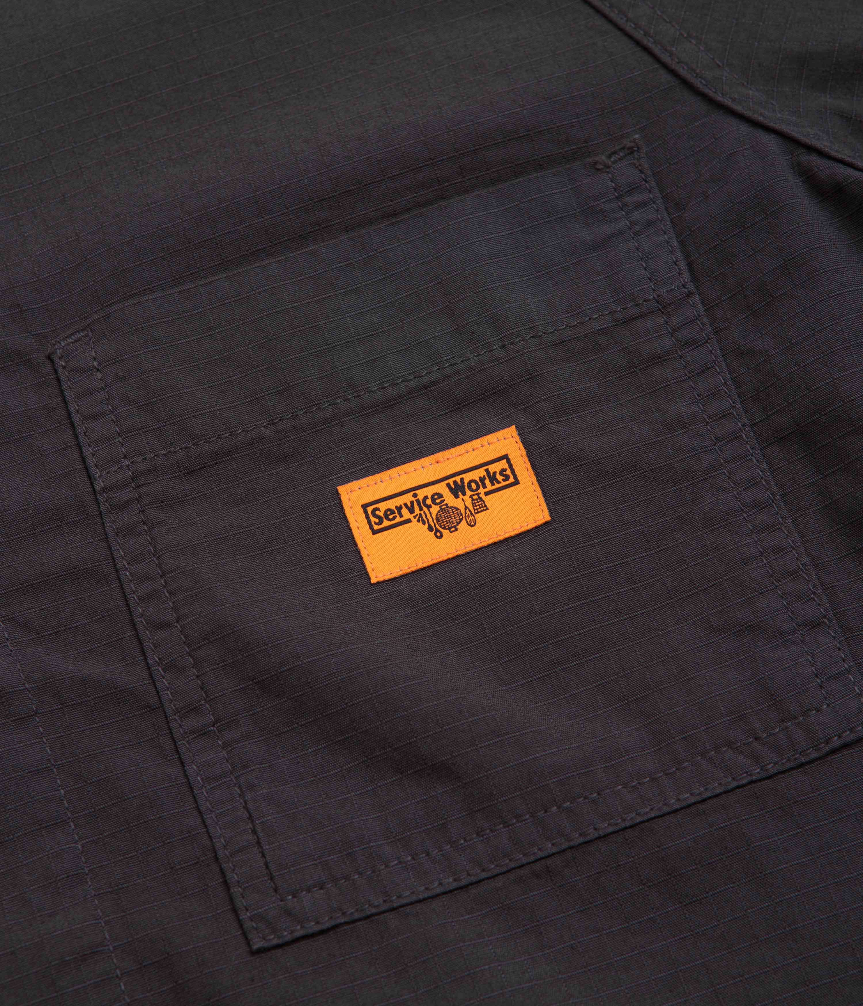 Service Works Ripstop FOH Jacket - Washed Black - Image 4