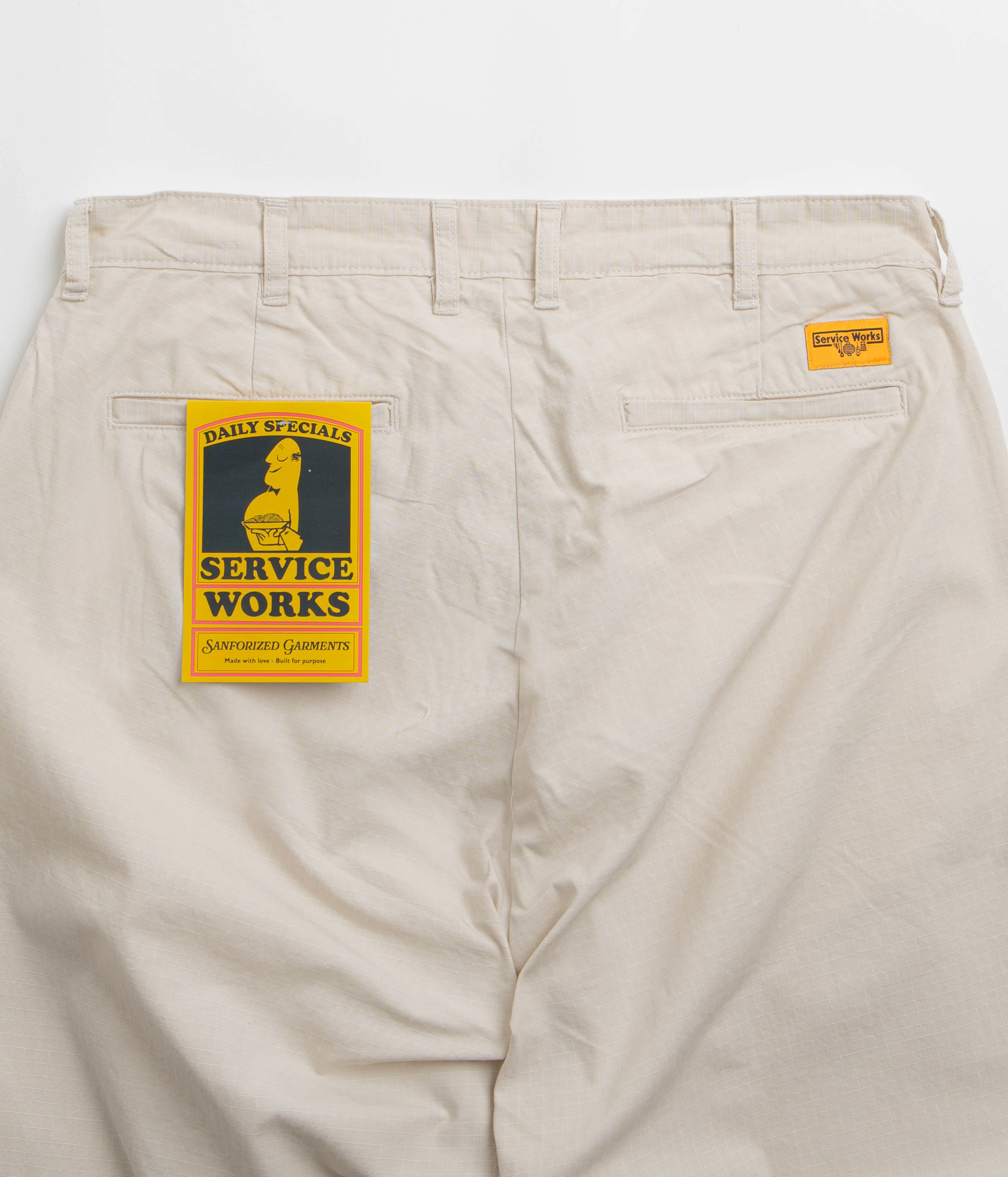 Service Works Ripstop Part Timer Pants - Bone - Image 6