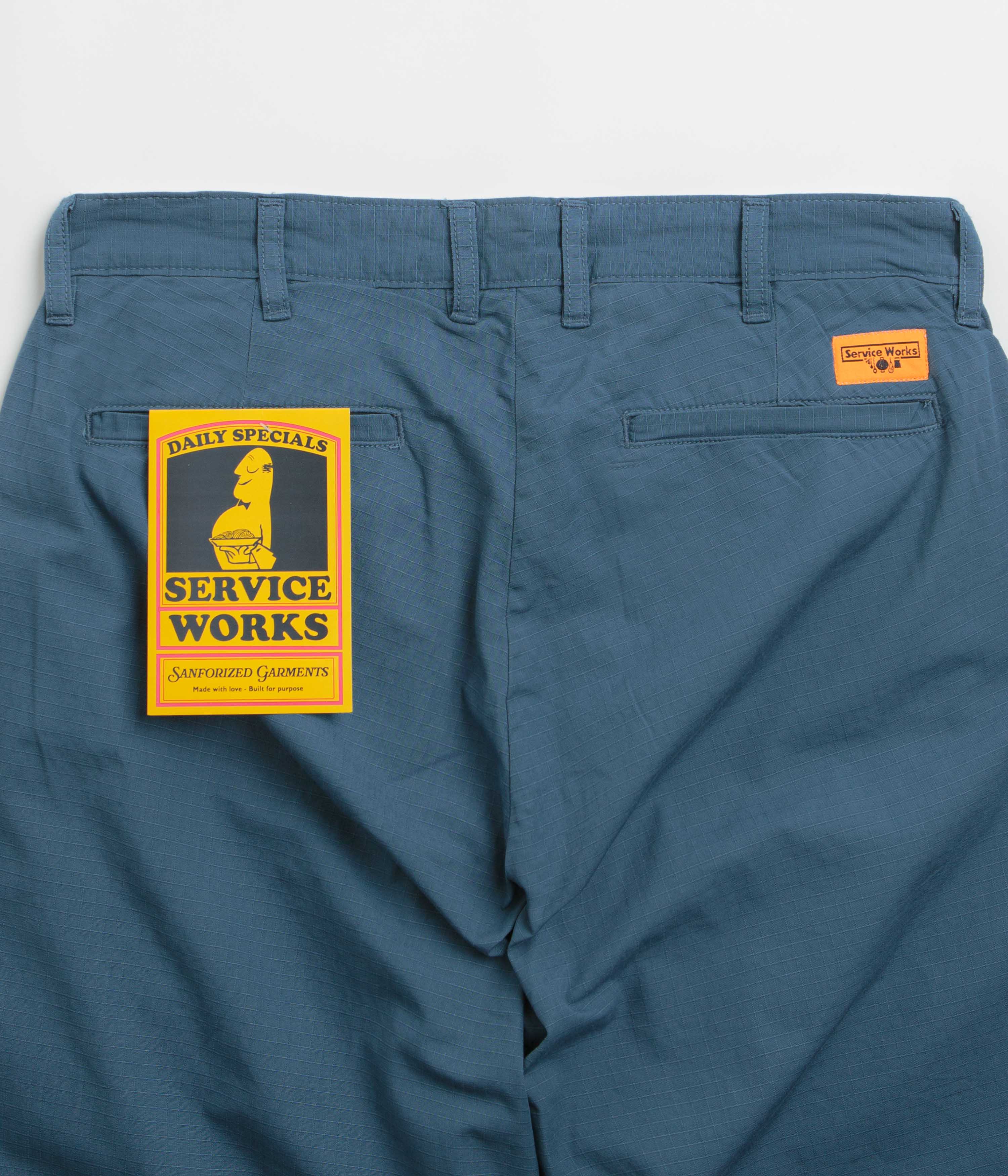 Service Works Ripstop Part Timer Pants - Ocean - Image 6