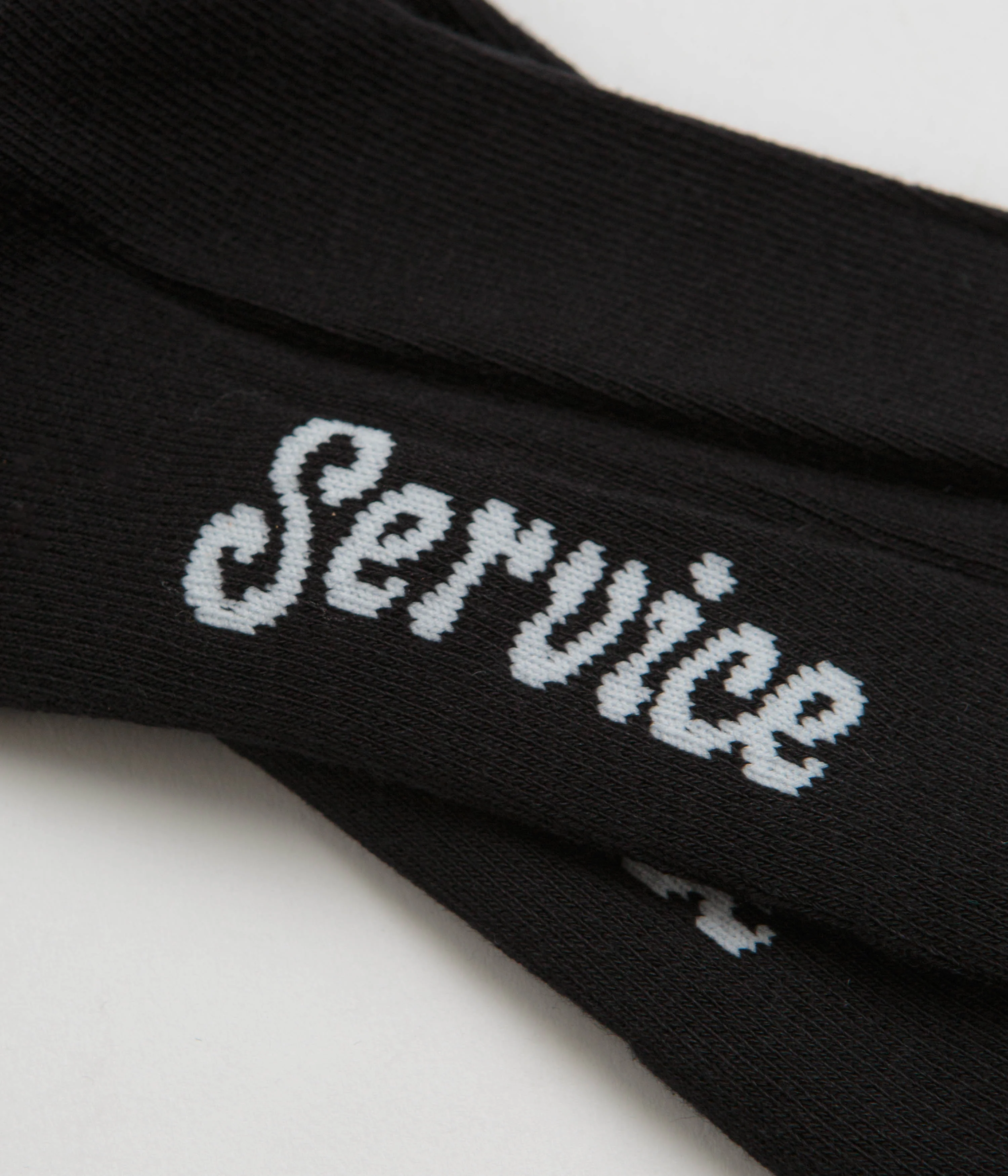 Service Works Salt + Pepper Socks - Black - Image 3
