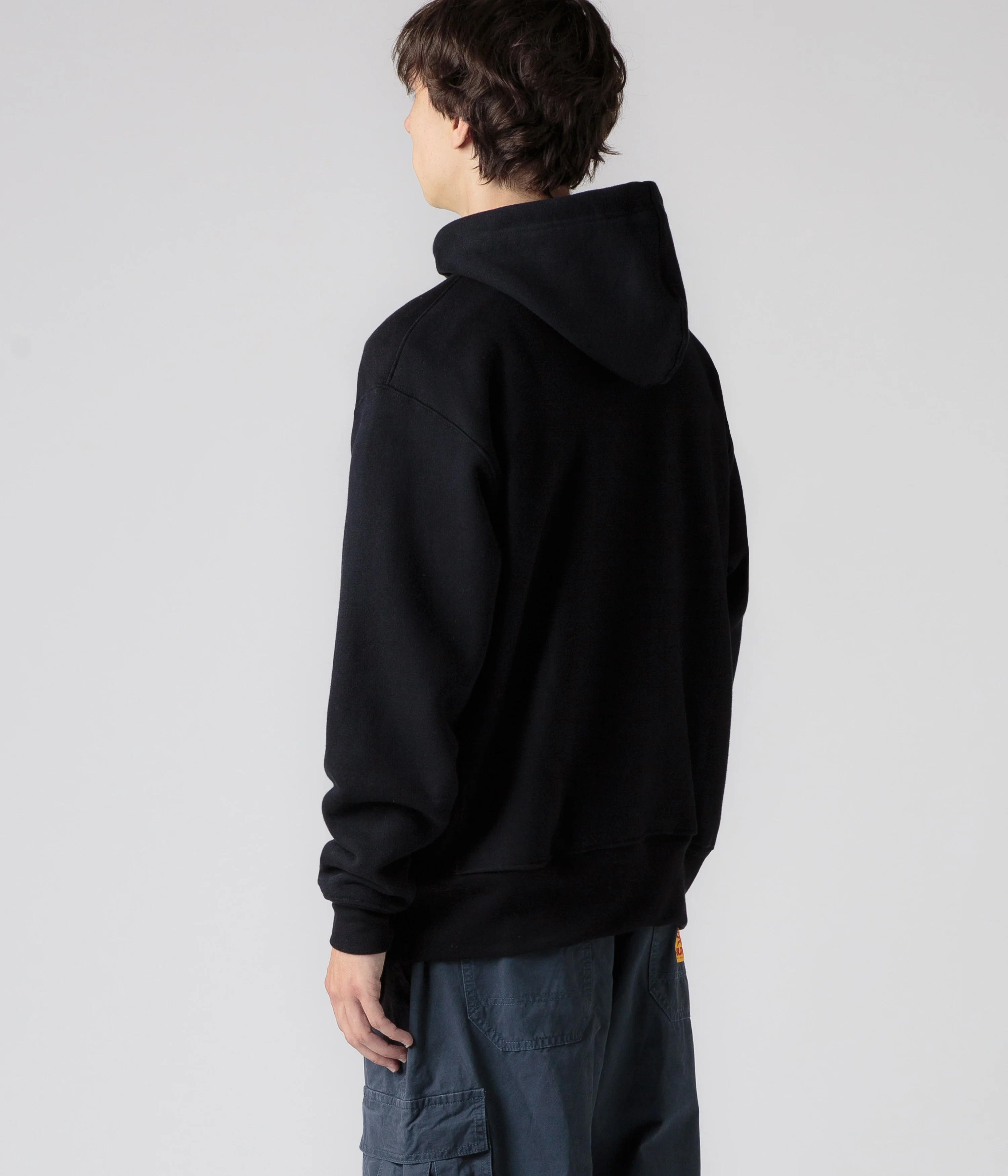 Service Works Scribble Logo Hoodie - Black - Image 7