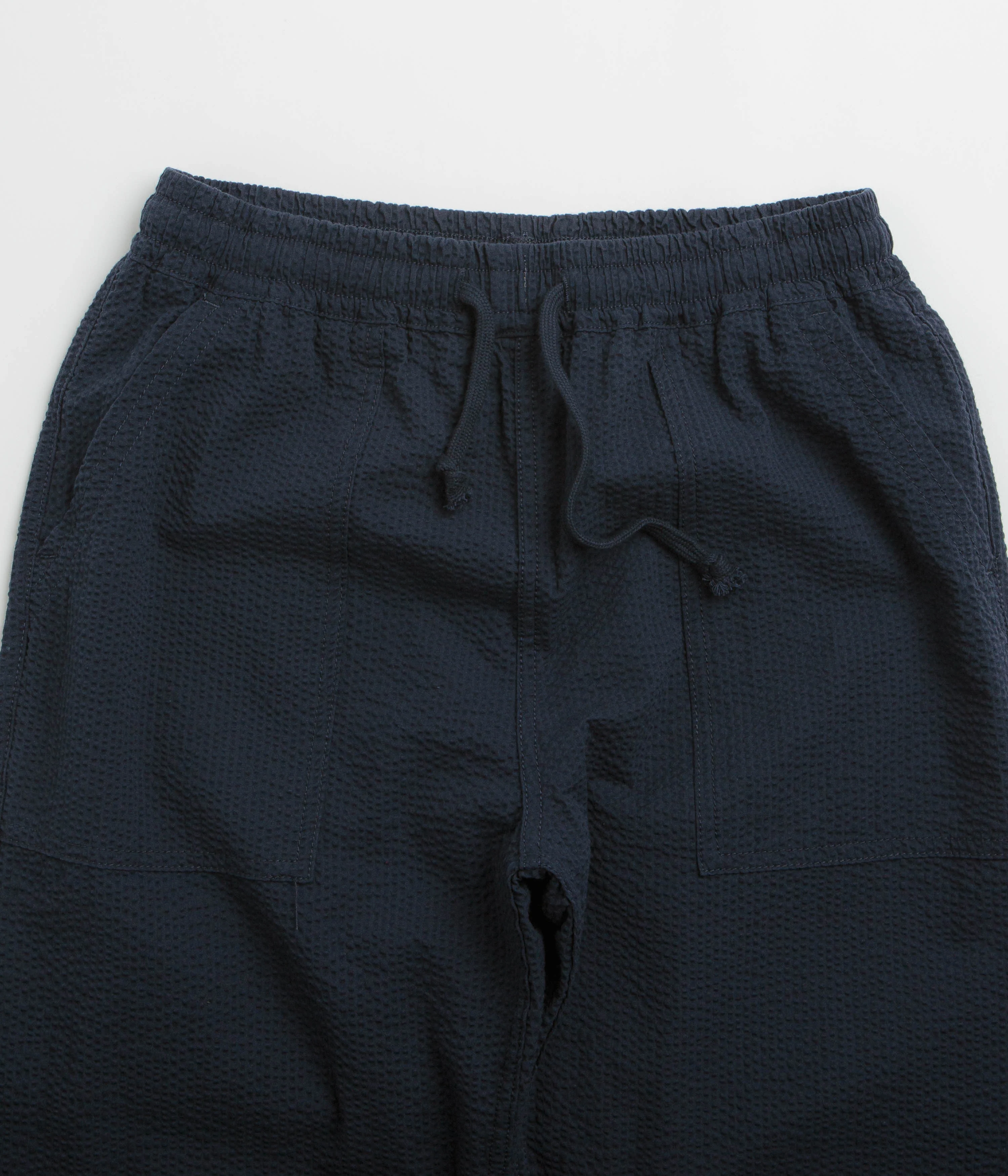 Service Works Seersucker Chef Pants - Dark Navy - Image 4