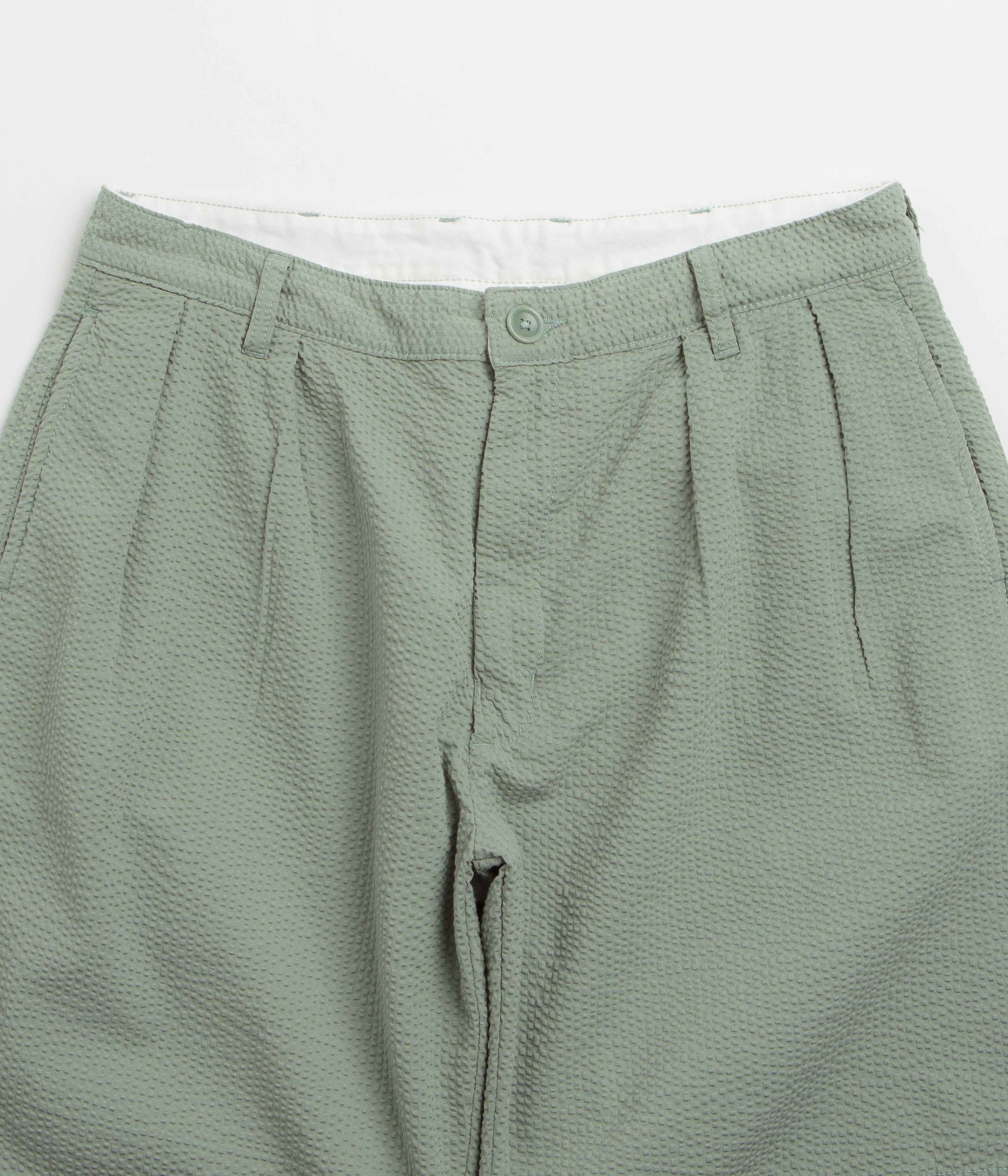 Service Works Seersucker Part Timer Shorts - Sage - Image 4