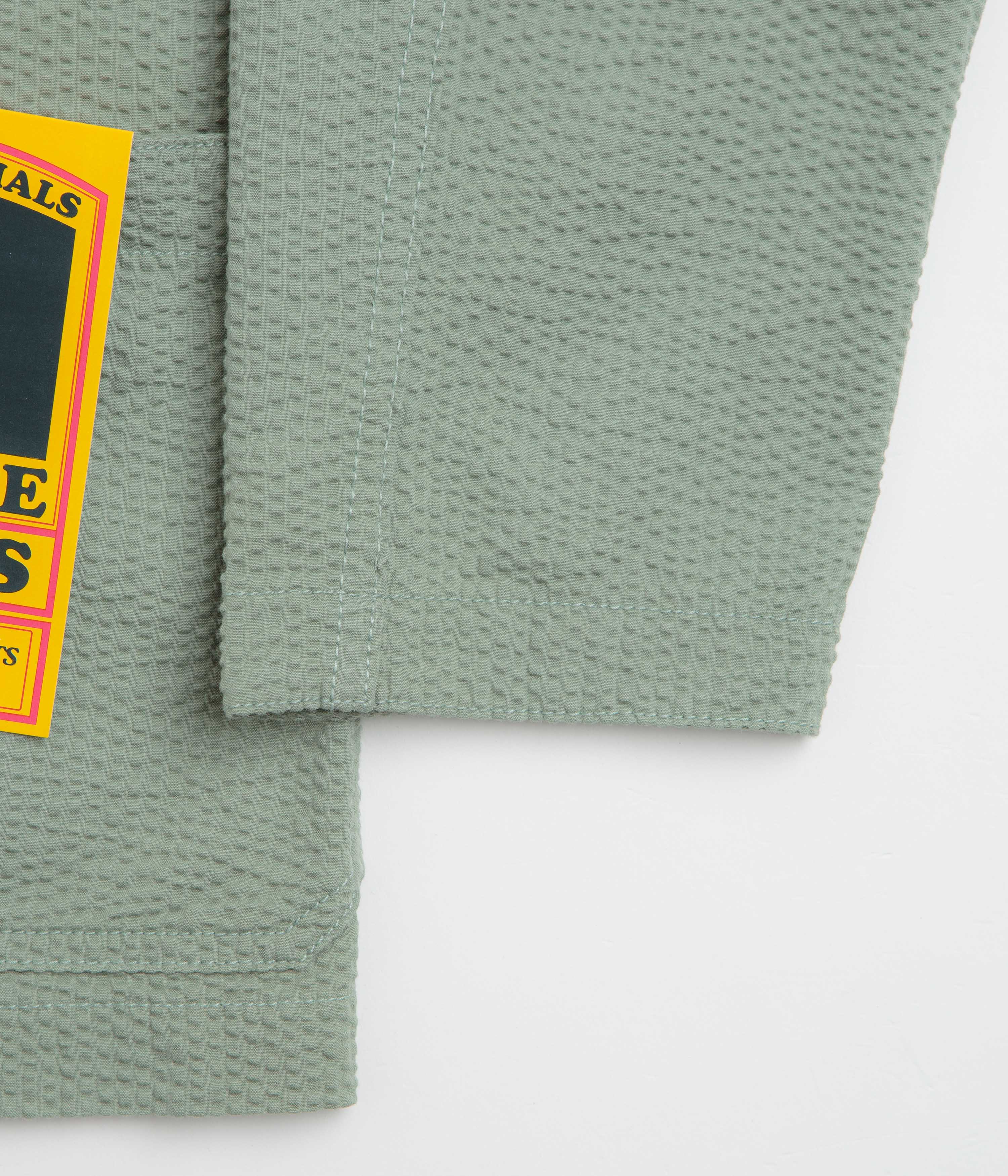 Service Works Seersucker Server Suit Jacket - Sage - Image 6