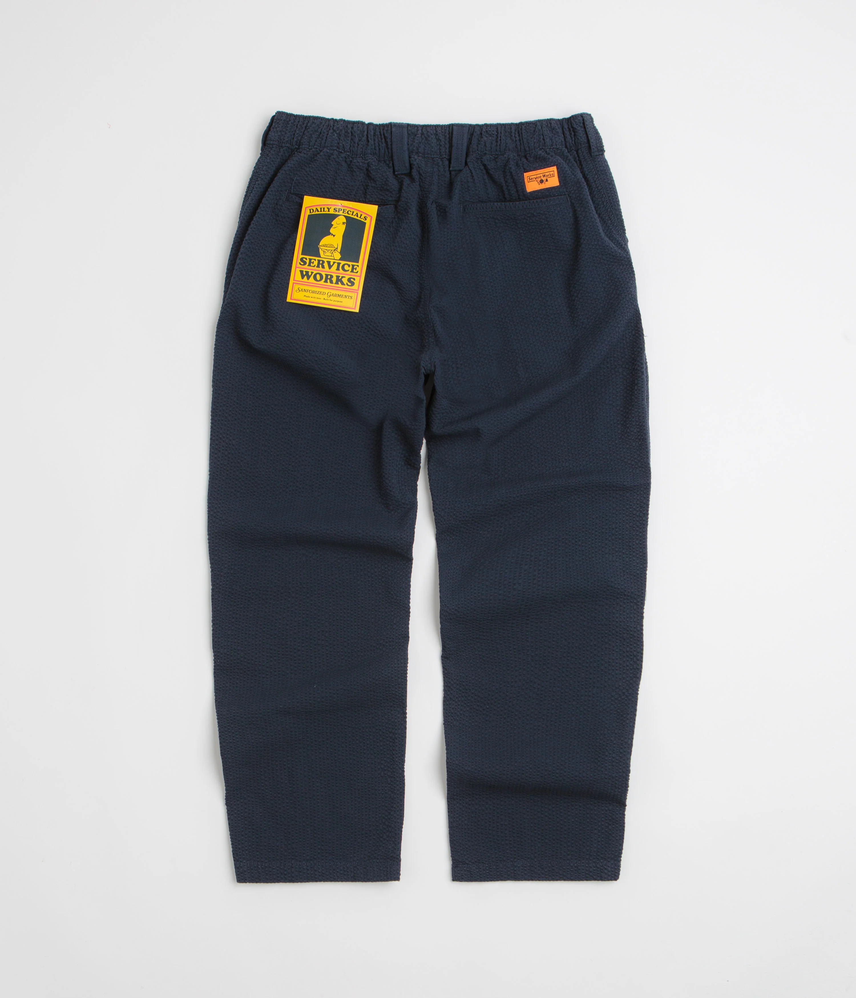 Service Works Seersucker Waiter Pants - Dark Navy - Image 3