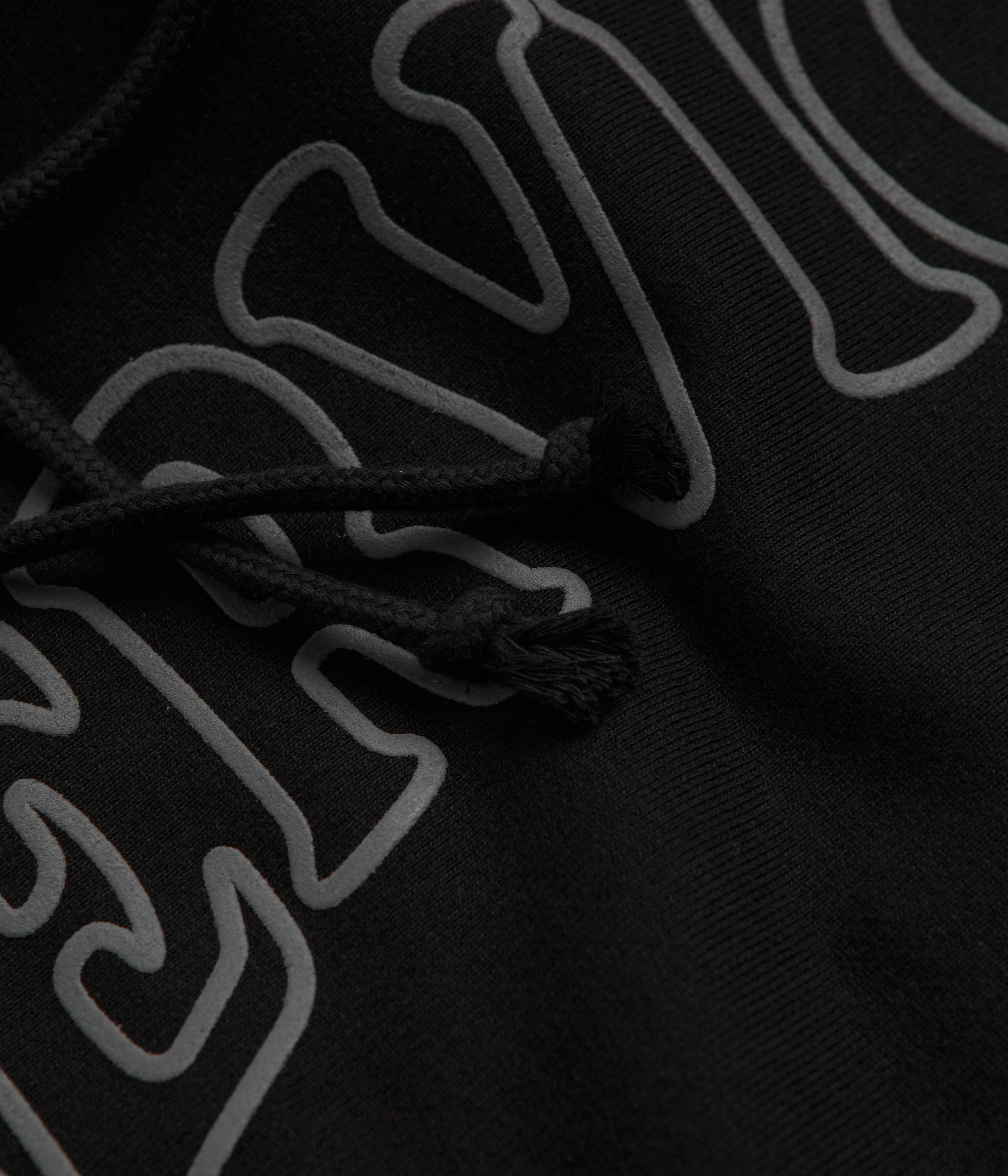 Service Works Service Arch Logo Hoodie - Black - Image 3
