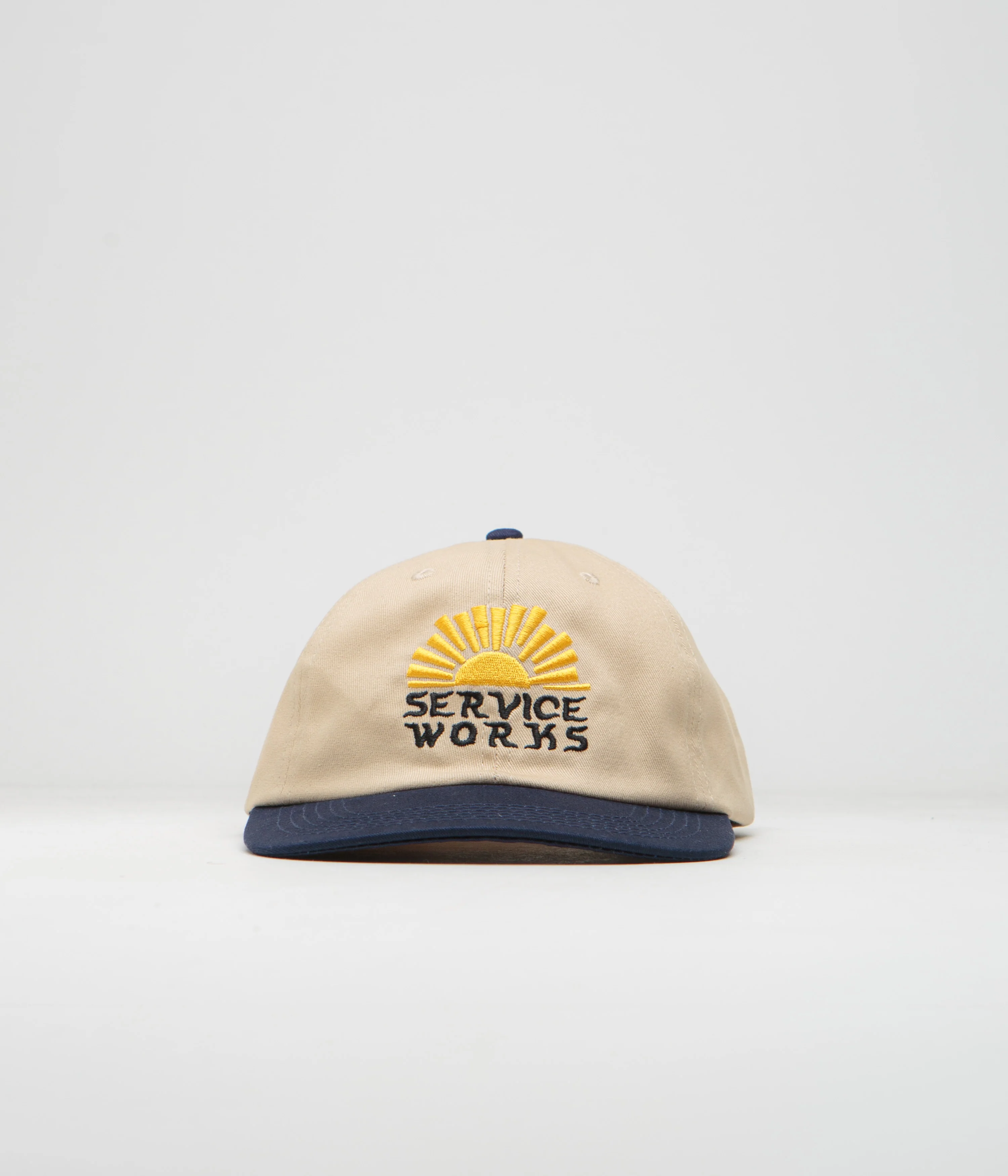 Service Works Sunnyside Up Cap - Off-White / Navy - Image 2
