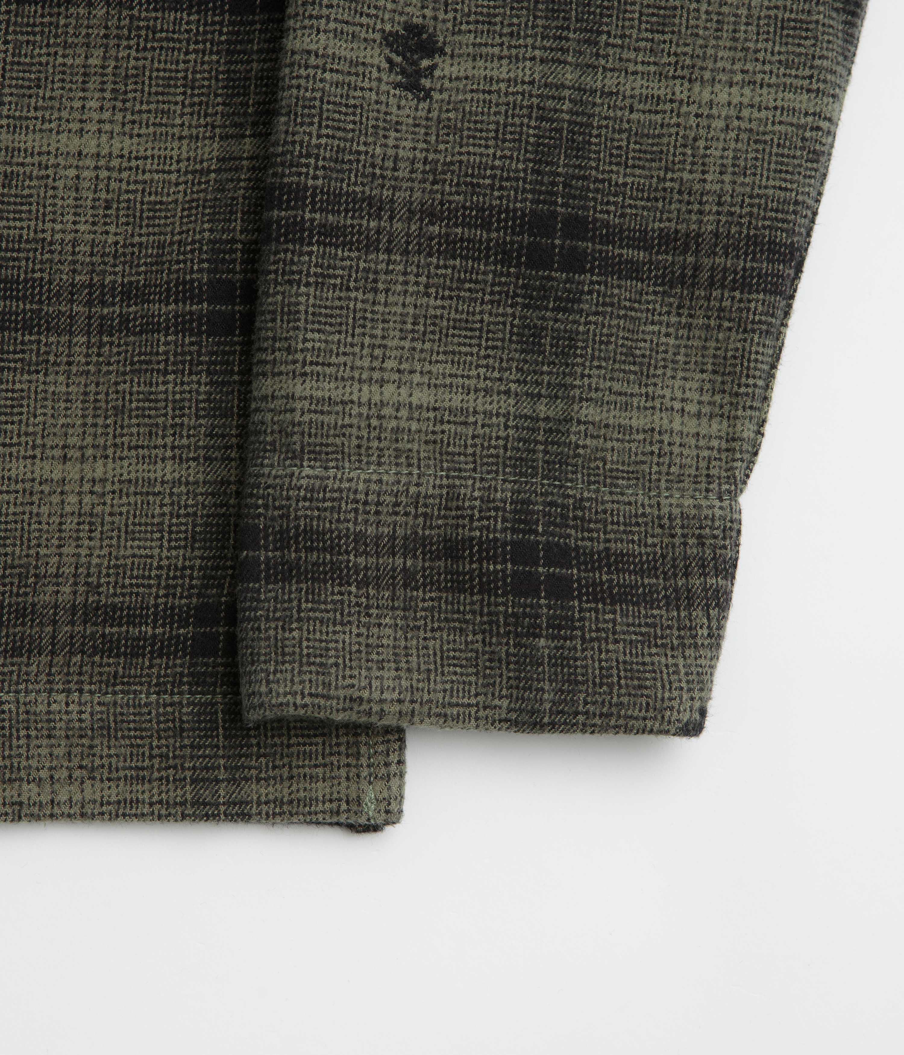 Service Works Thistle Plaid FOH Jacket - Olive - Image 6
