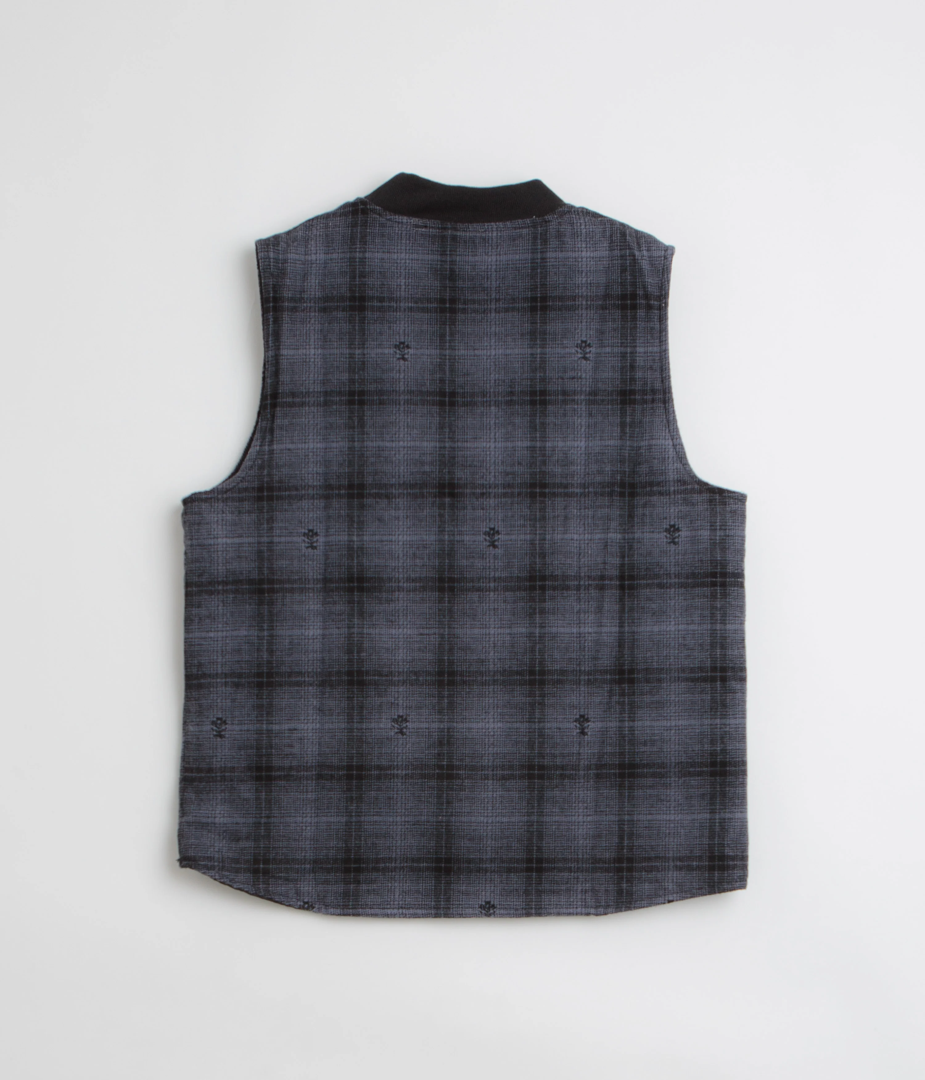 Service Works Thistle Plaid Work Vest - Black - Image 3