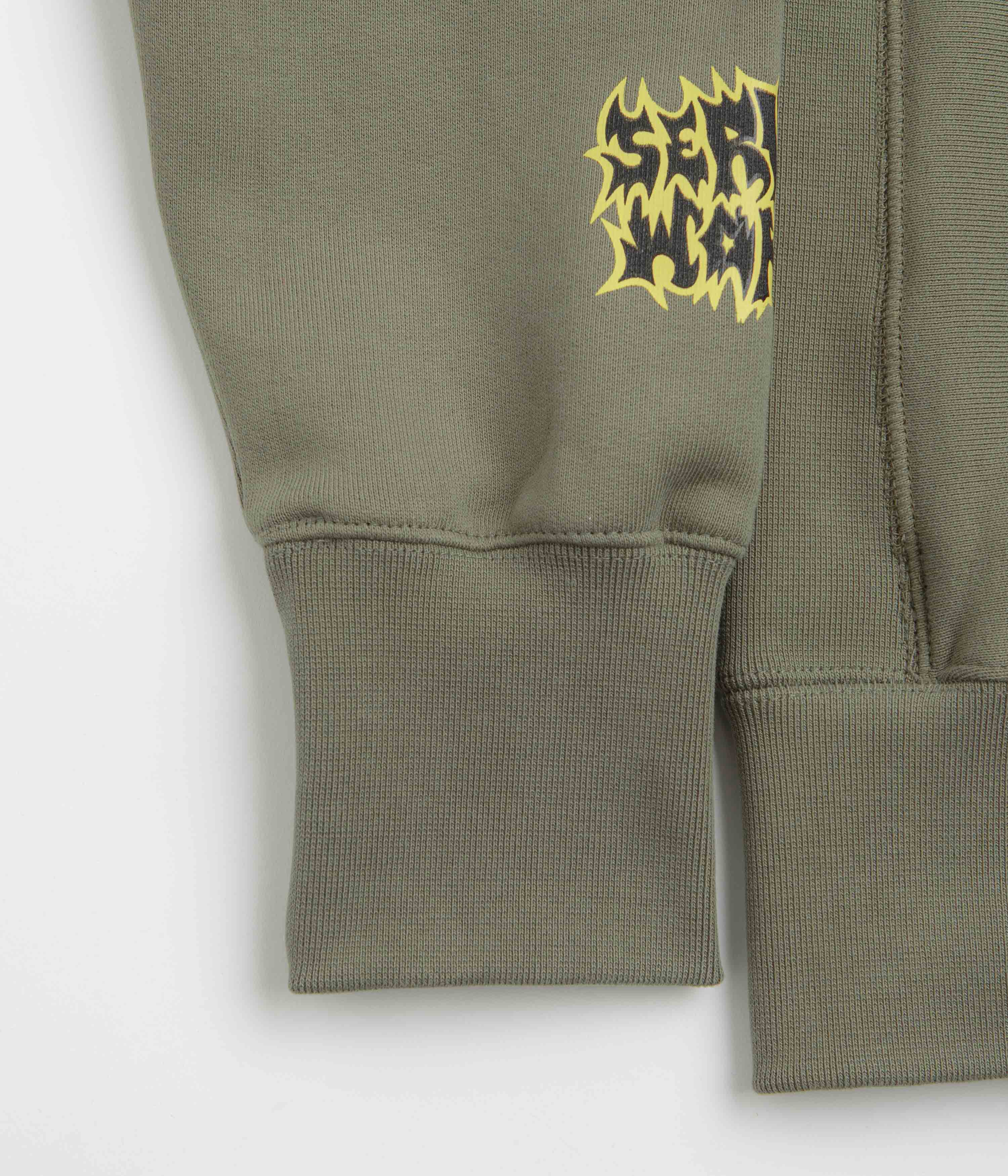 Service Works Thrash Hoodie - Olive - Image 4