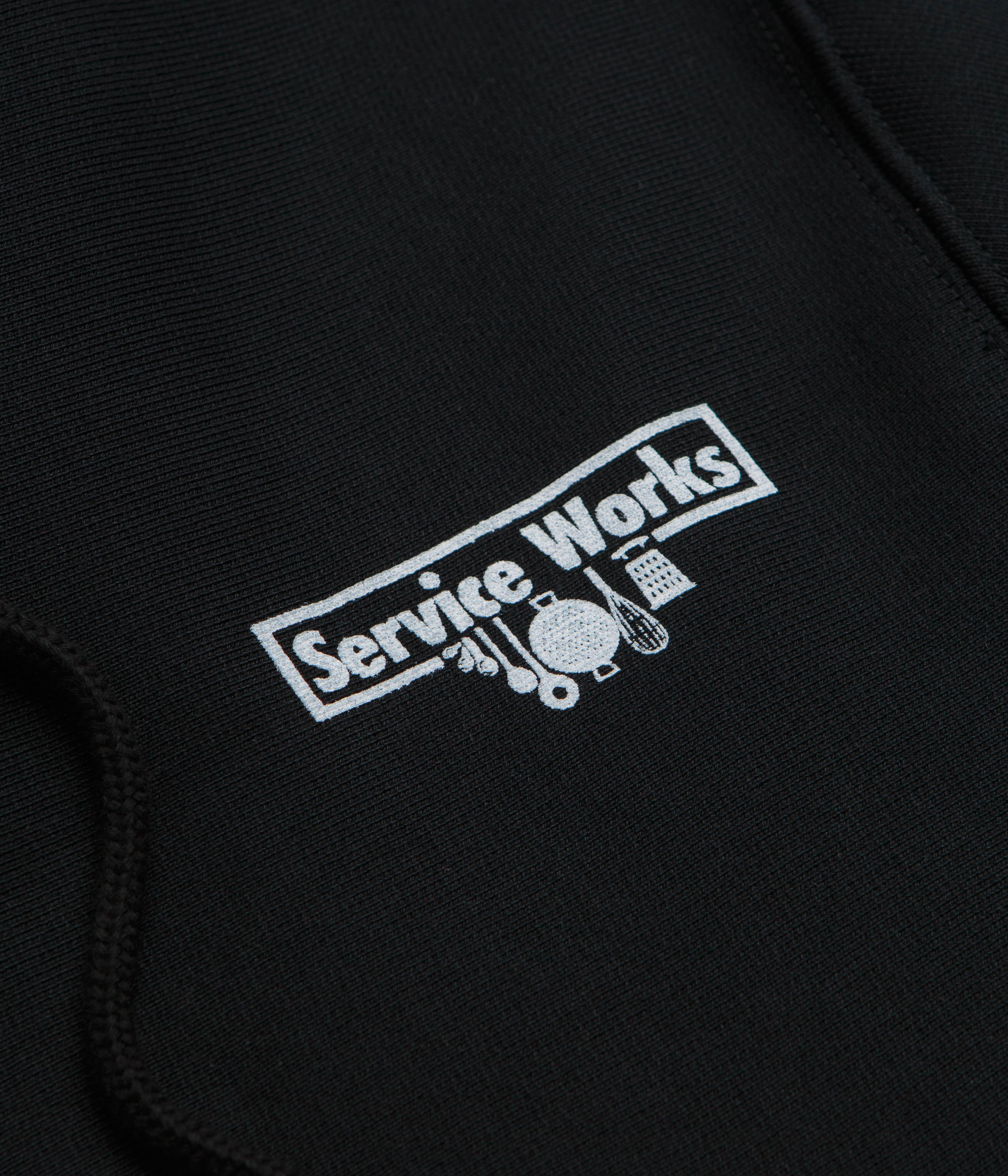 Service Works Trademark Hoodie - Black - Image 3