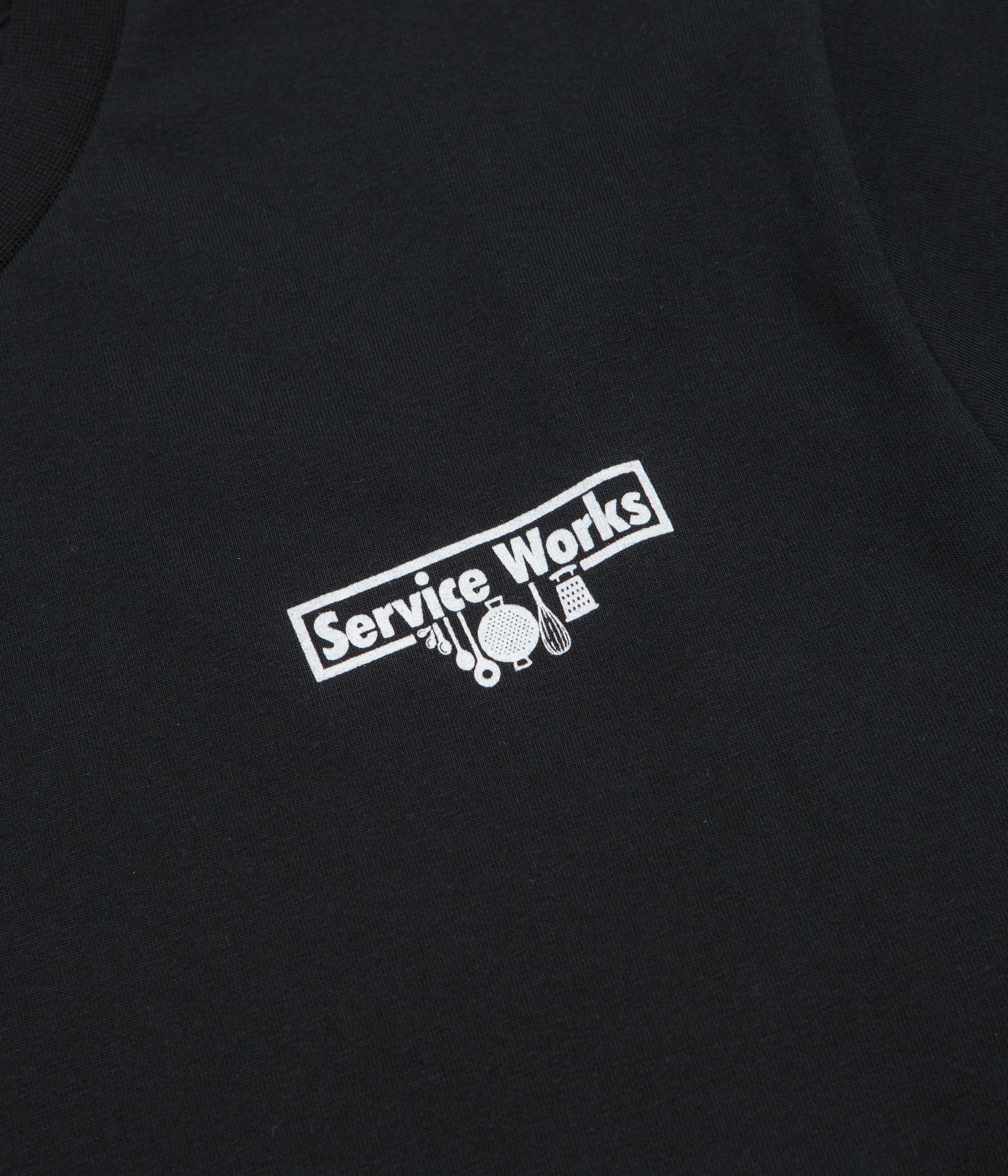 Service Works Trademark T-Shirt - Black - Image 3