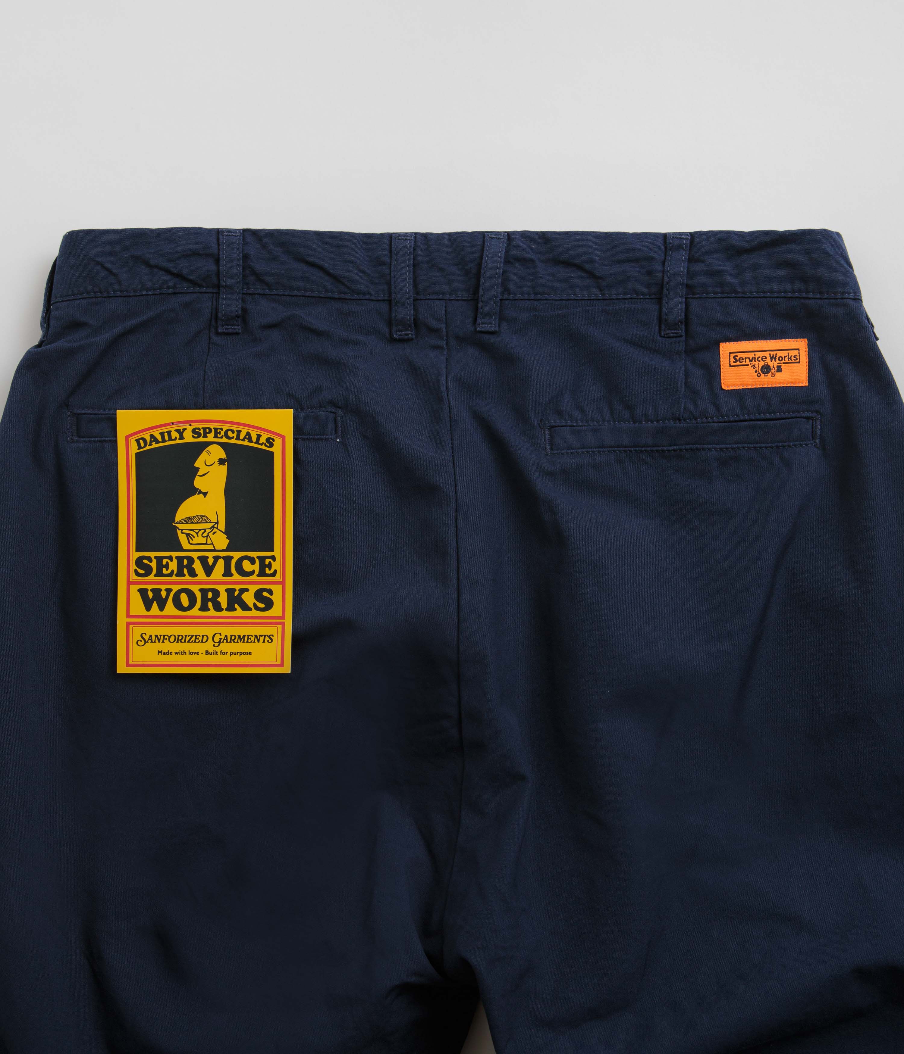 Service Works Twill Part Timer Pants - Navy - Image 6