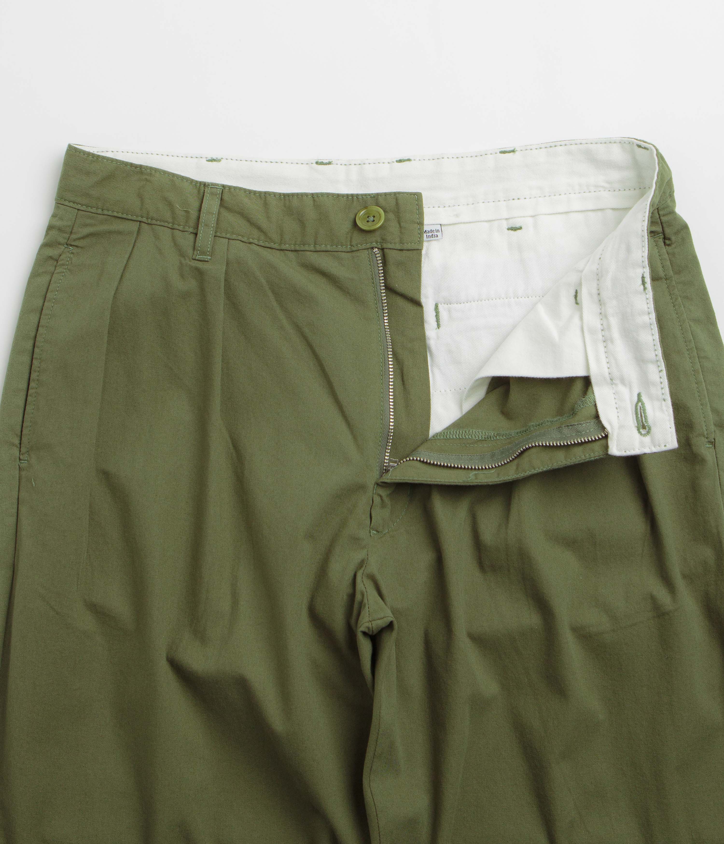 Service Works Twill Part Timer Pants - Olive - Image 5