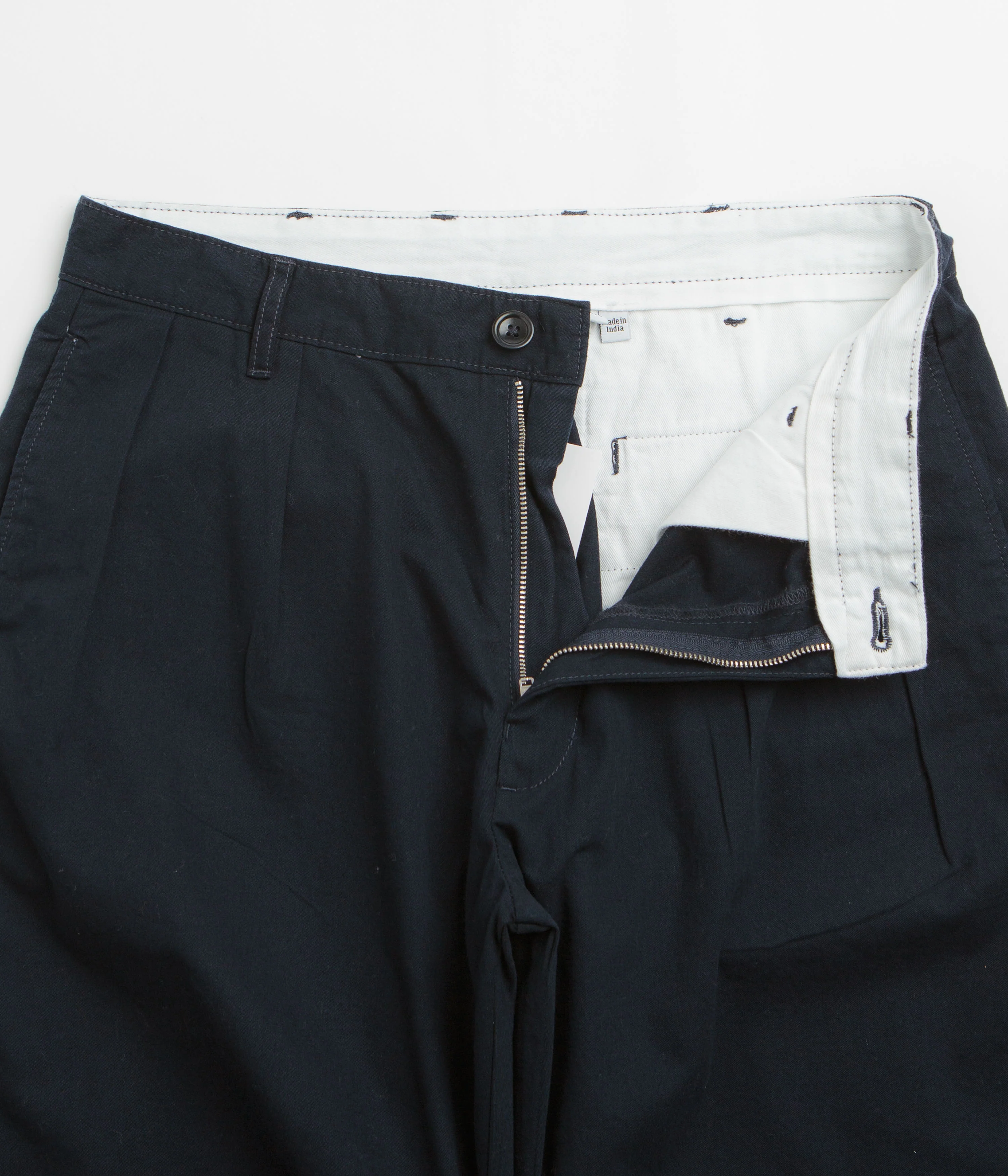 Service Works Twill Part Timer Shorts - Dark Navy - Image 5