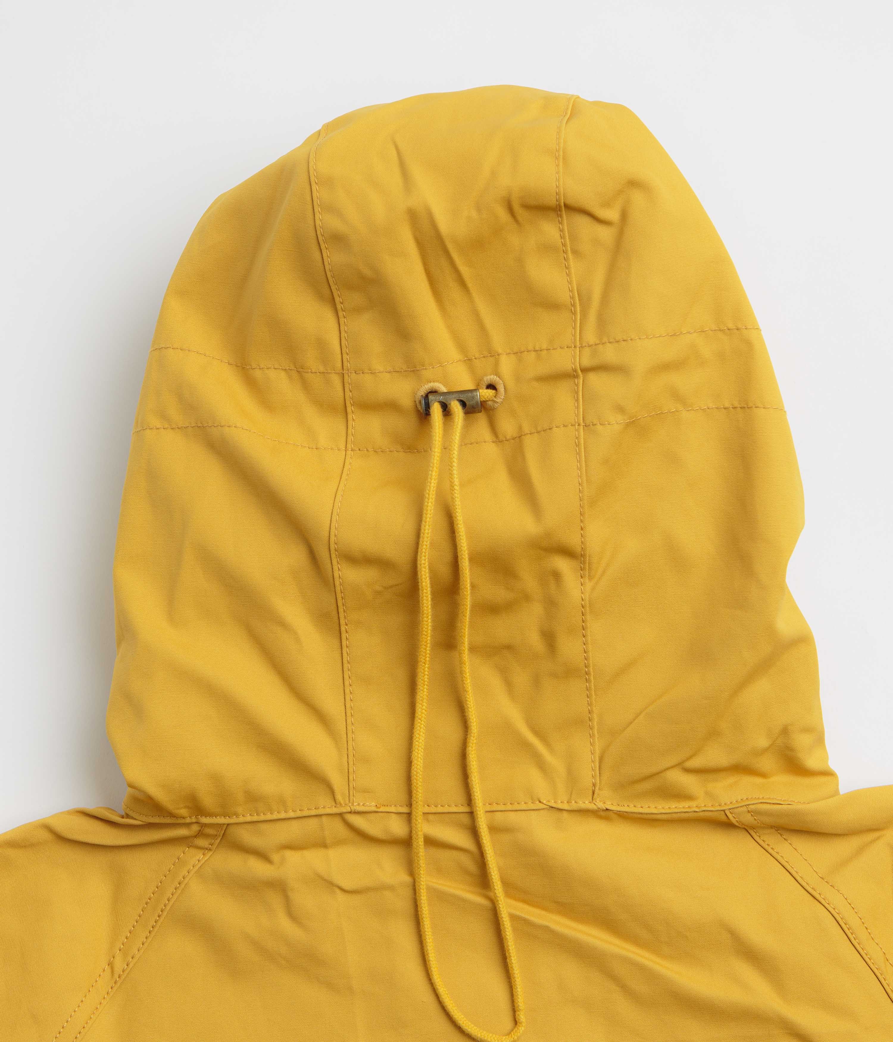 Service Works Waxed Cotton Allotment Parka - Ochre - Image 6