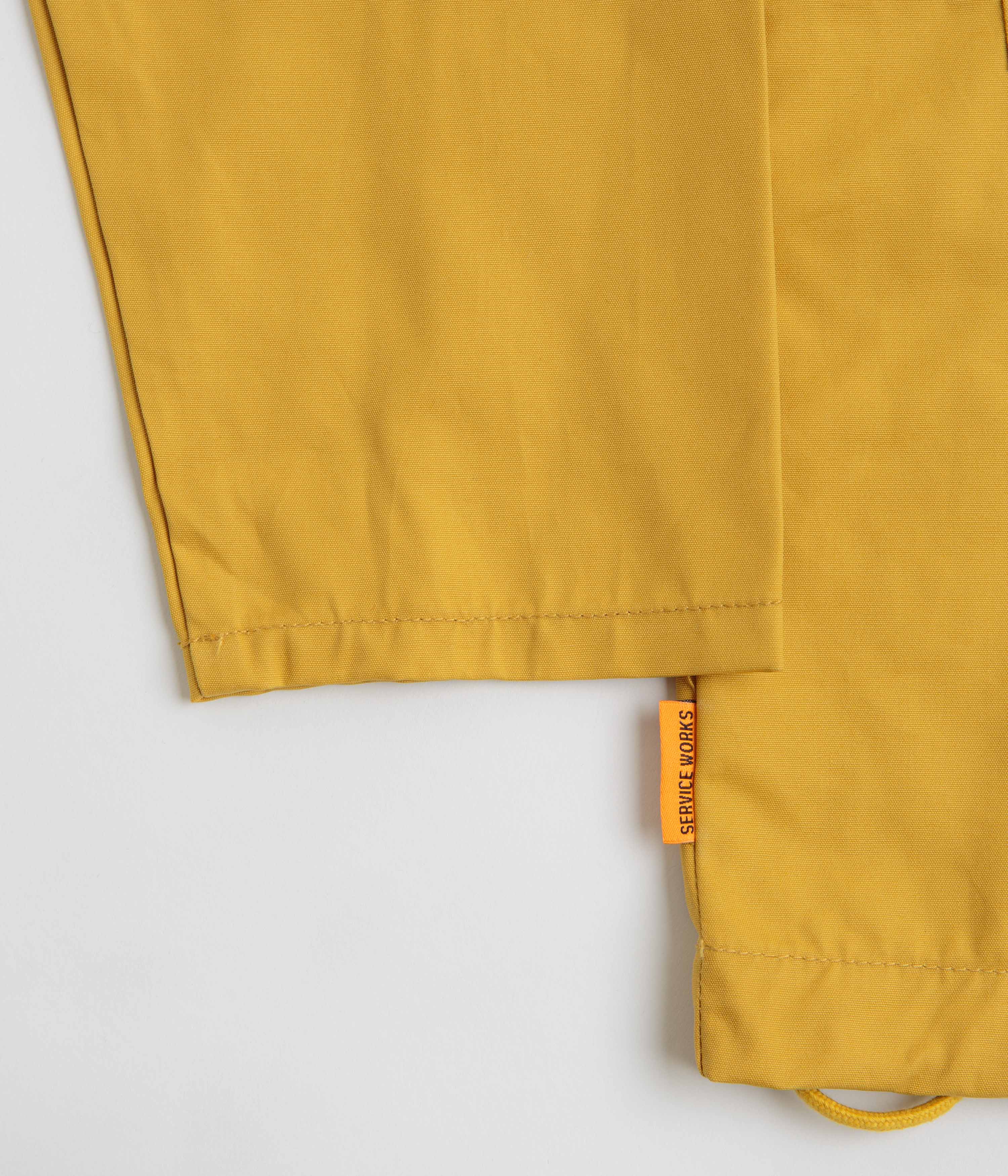Service Works Waxed Cotton Allotment Parka - Ochre - Image 8