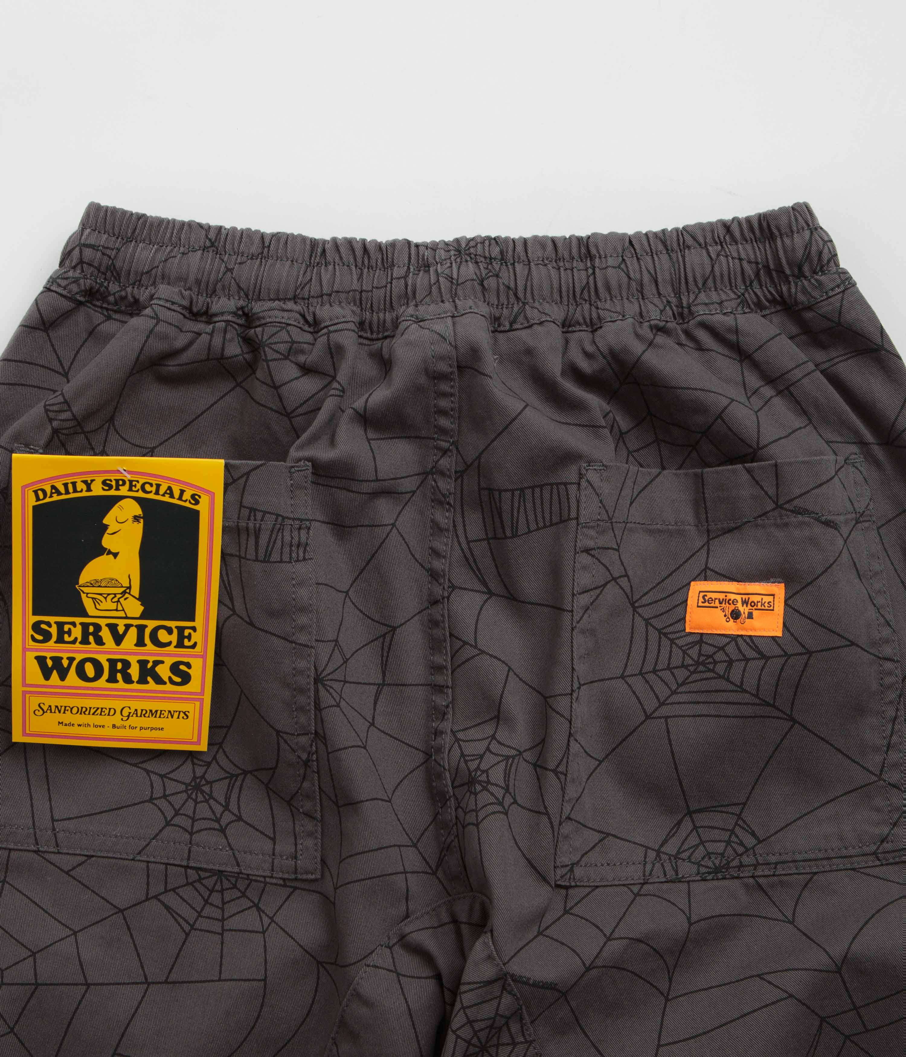 Service Works Web Chef Pants - Grey - Image 5
