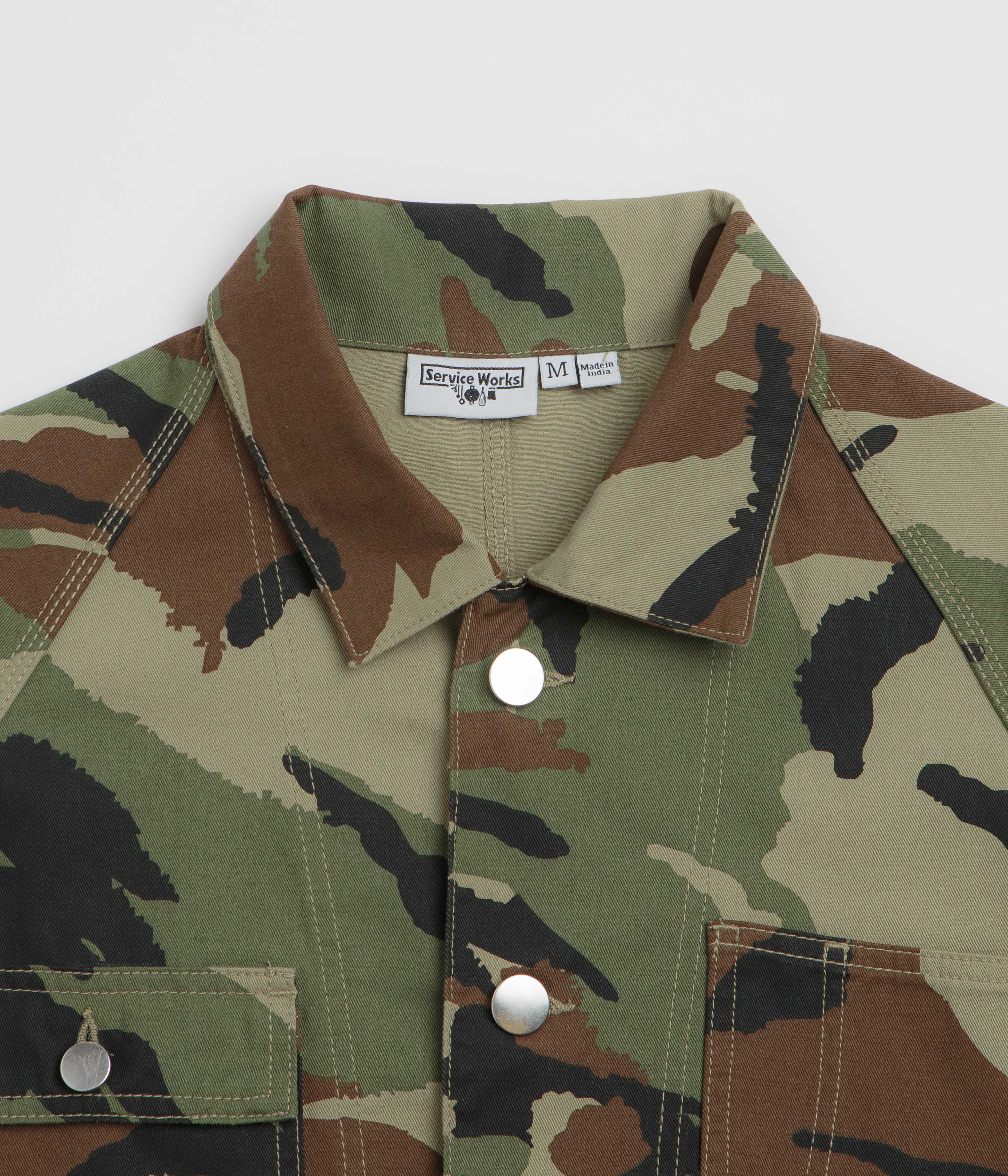 Service Works Woodland Coverall 2.0 Jacket - Woodland - Image 4