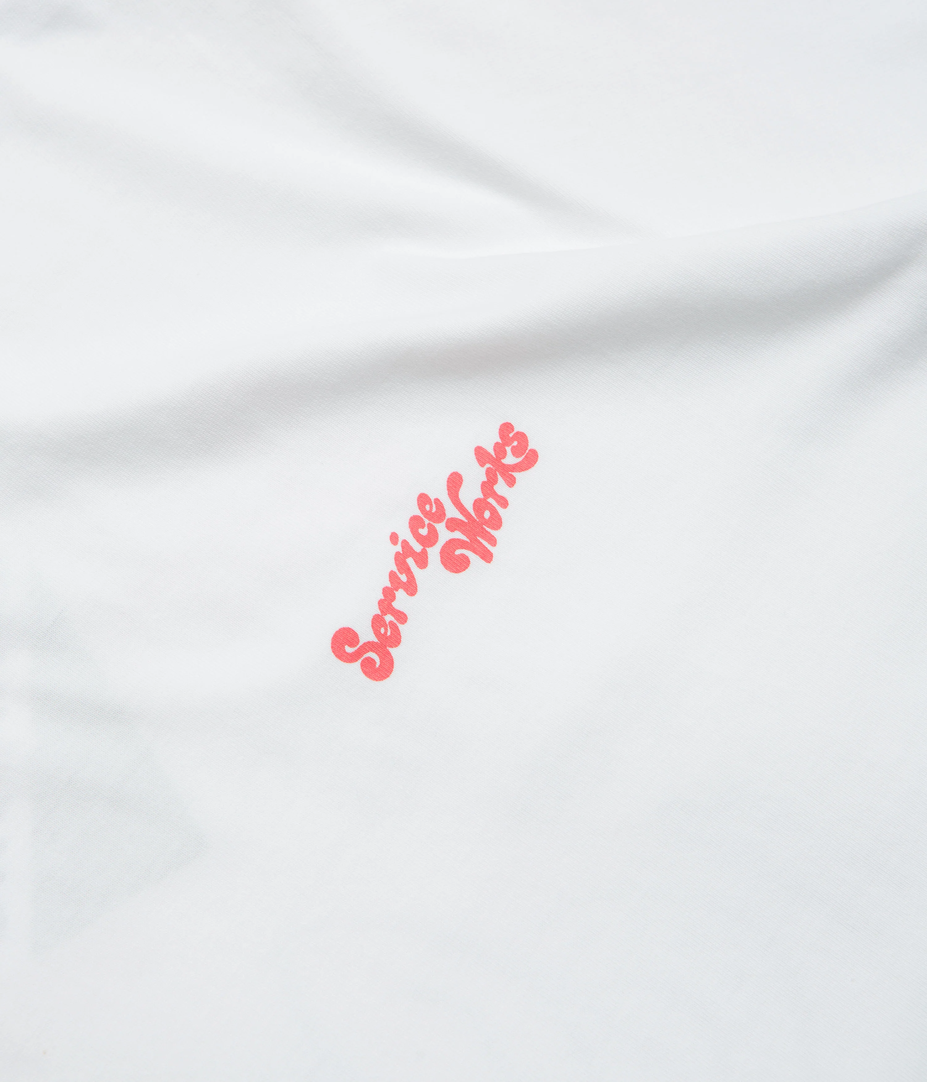 Service Works Work + Pleasure T-Shirt - White - Image 3