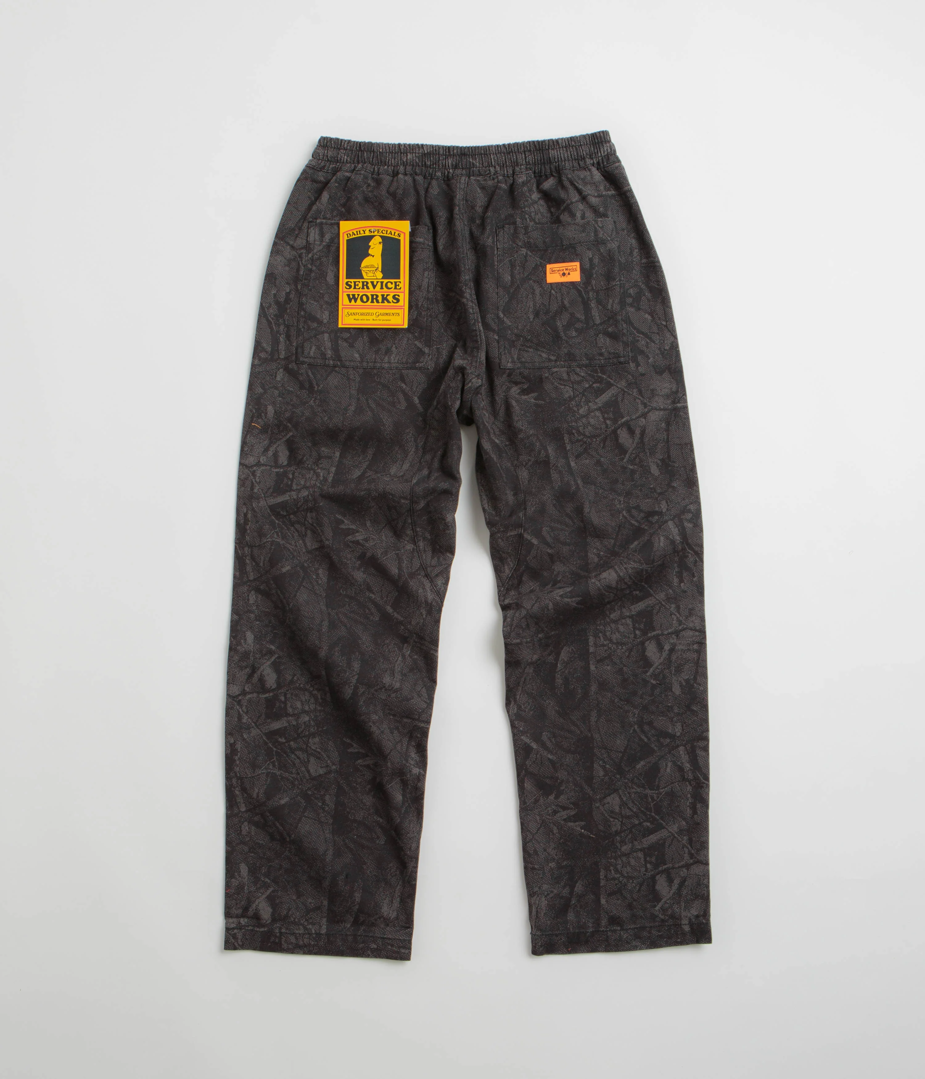 Service Works Xerox Camo Chef Pants - Mono - Image 3