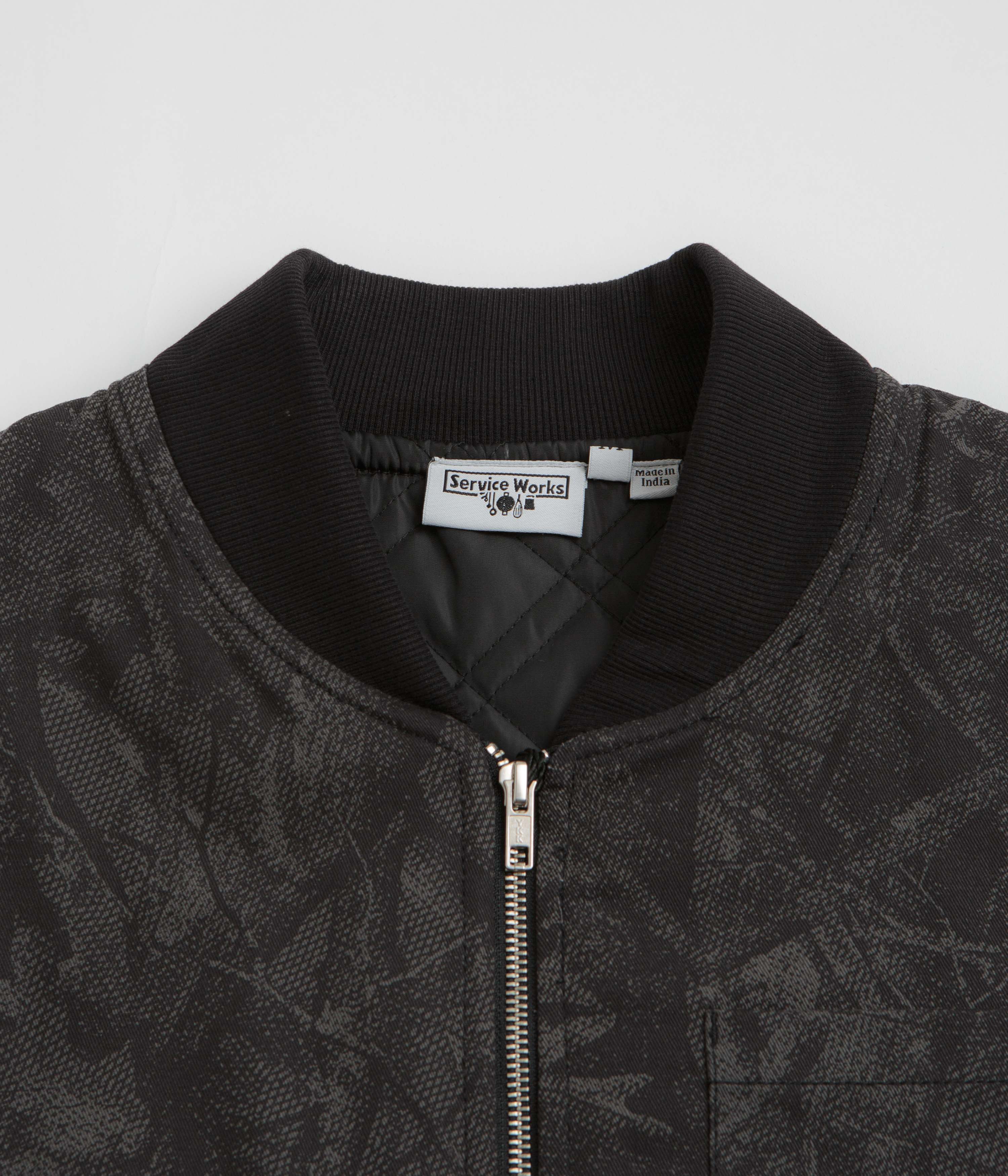 Service Works Xerox Camo Padded Work Vest - Mono - Image 5