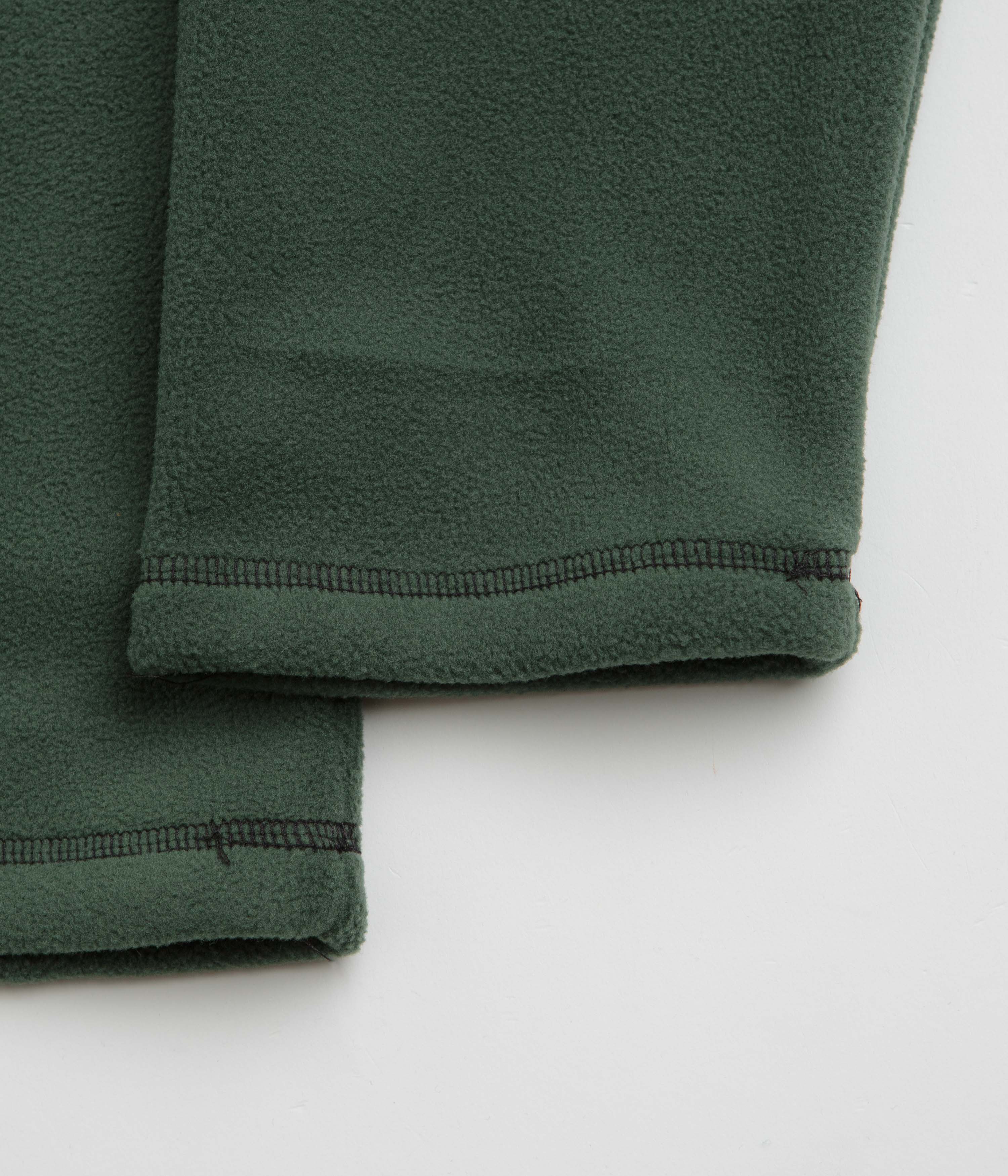 Sexhippies Box Fleece Crewneck Sweatshirt - Forest / Olive - Image 4