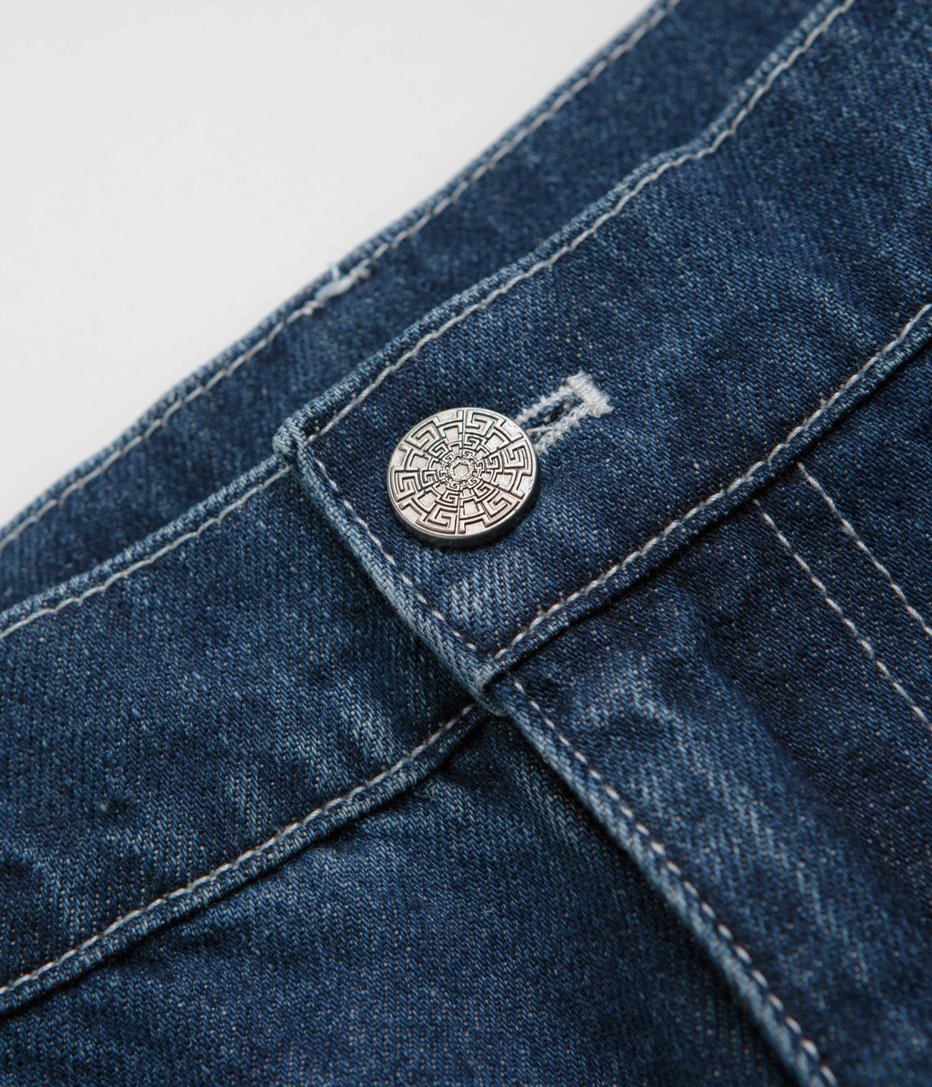Sexhippies Carpenter Jeans - Medium Blue - Image 5