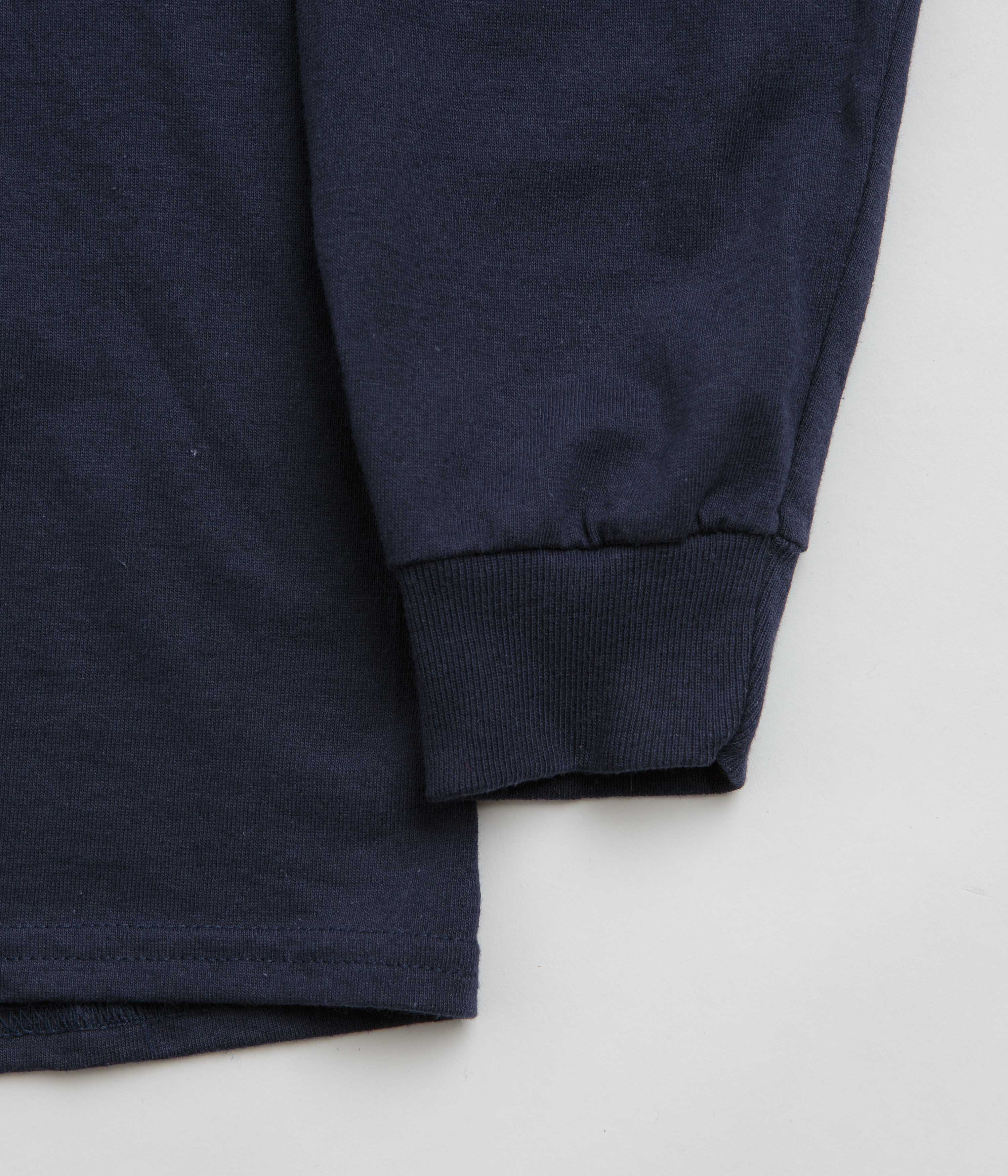 Sexhippies Primate Long Sleeve T-Shirt - Navy - Image 2