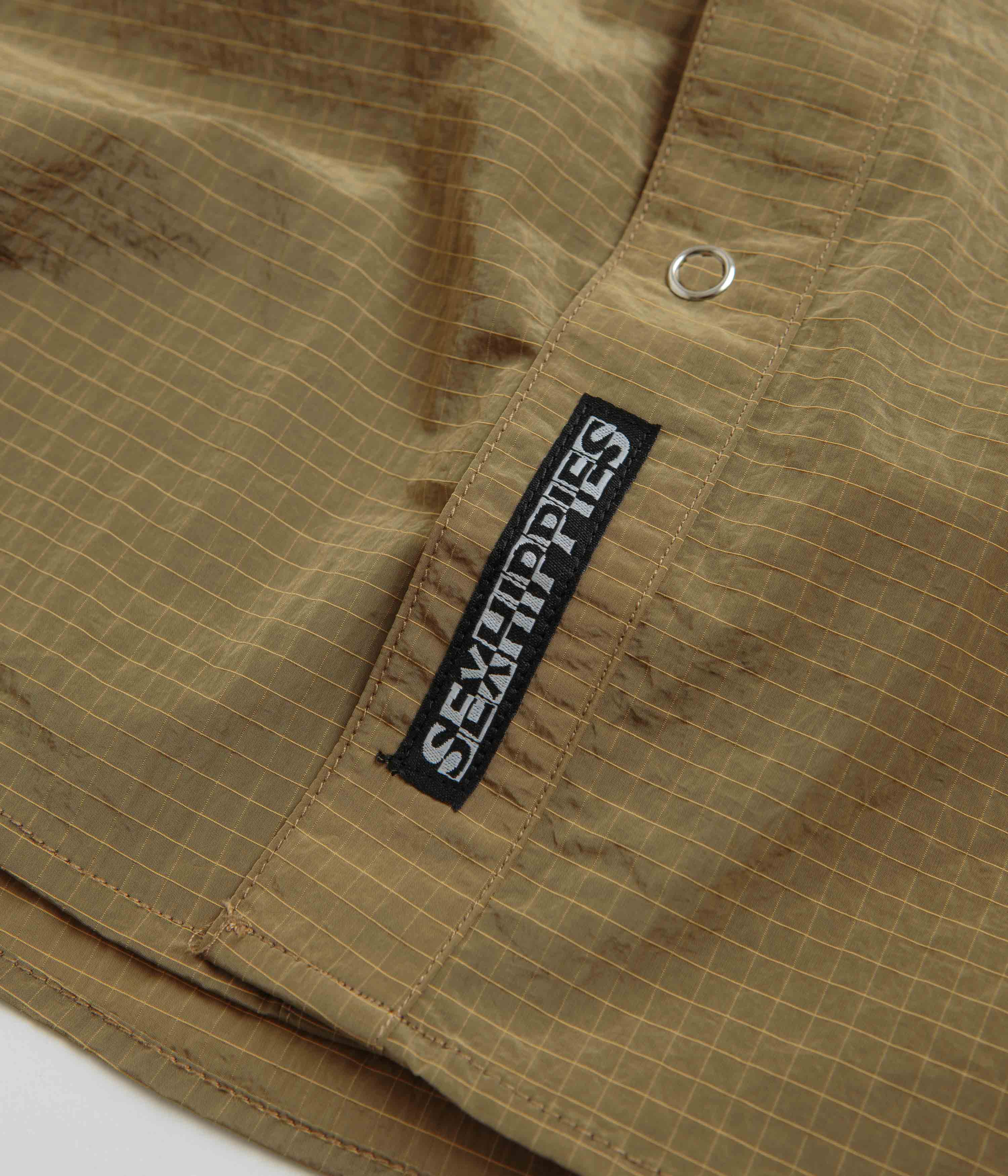 Sexhippies River Snap Shirt - Bronze - Image 3