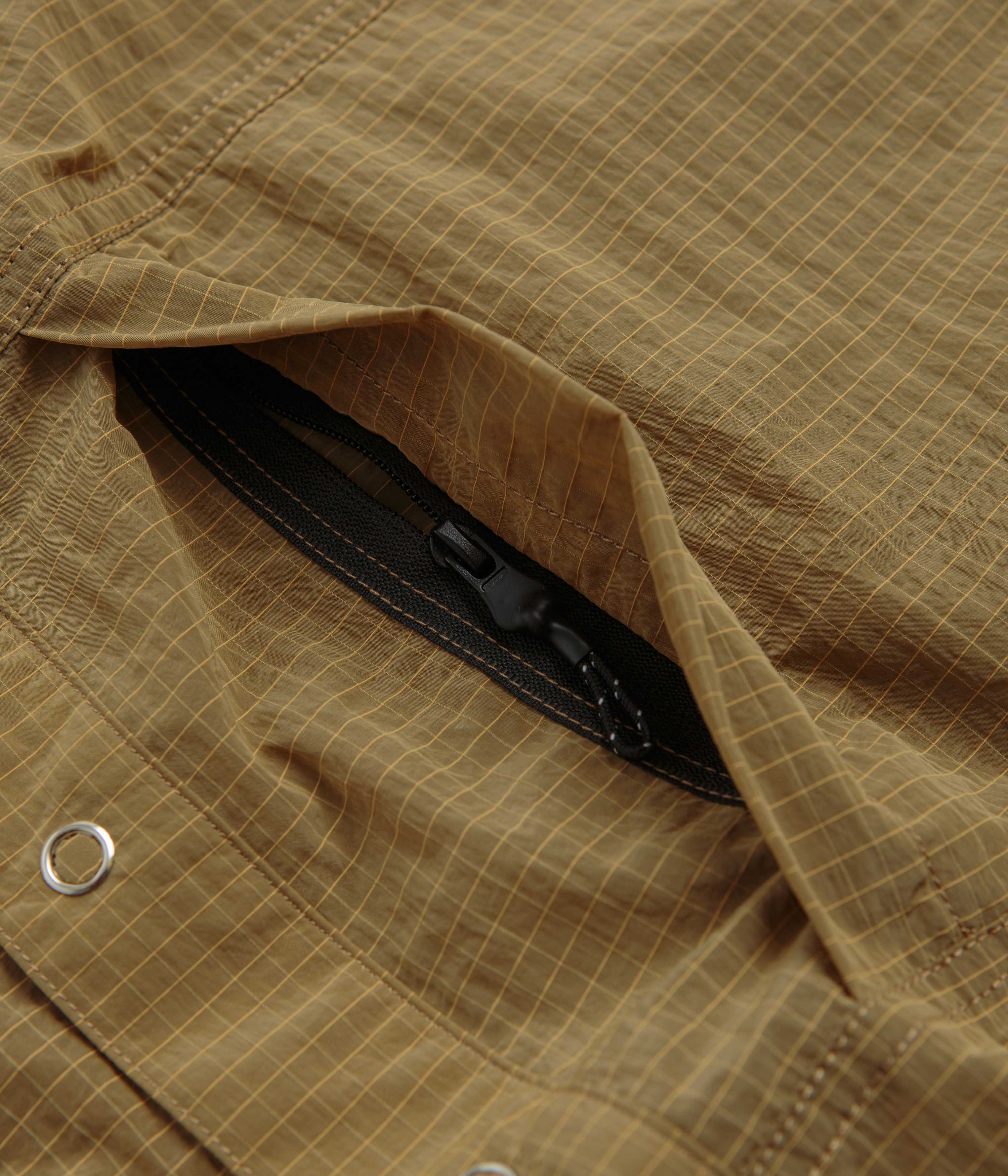 Sexhippies River Snap Shirt - Bronze - Image 5
