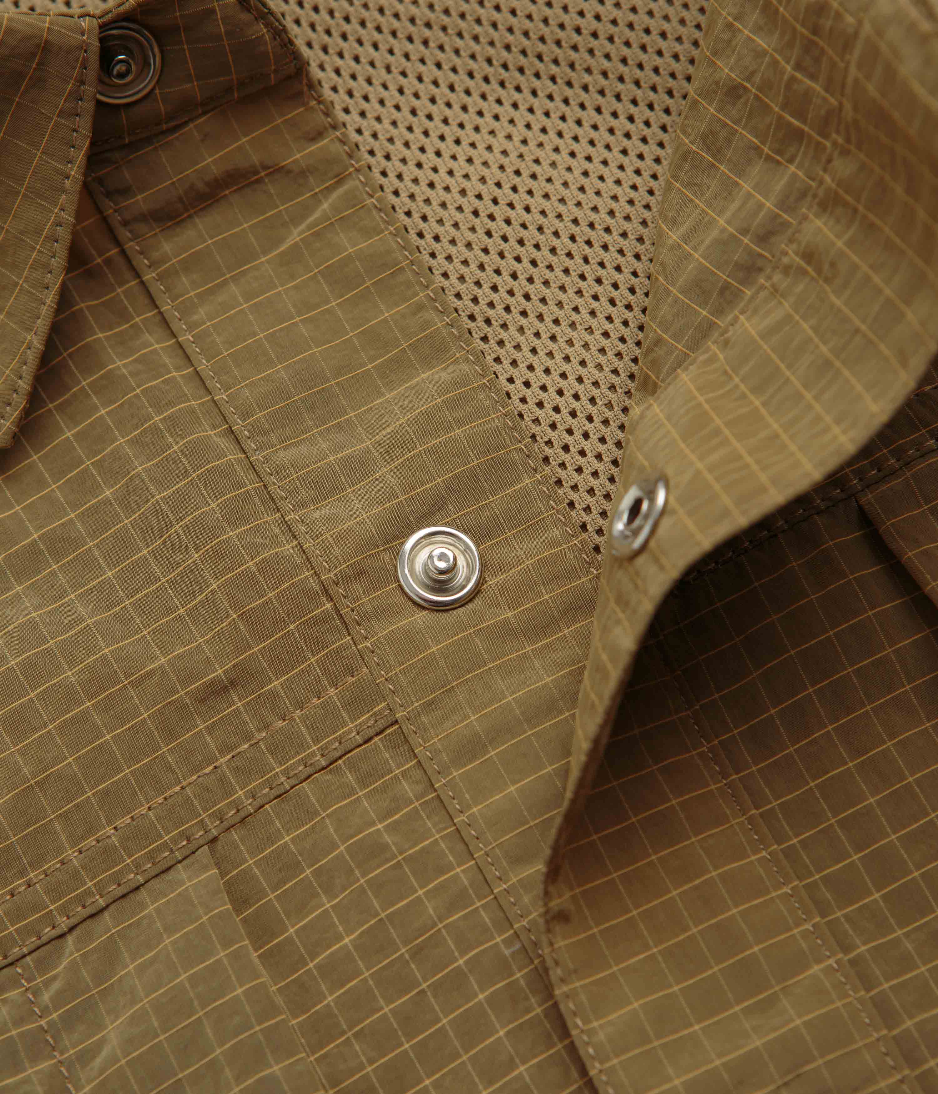 Sexhippies River Snap Shirt - Bronze - Image 7