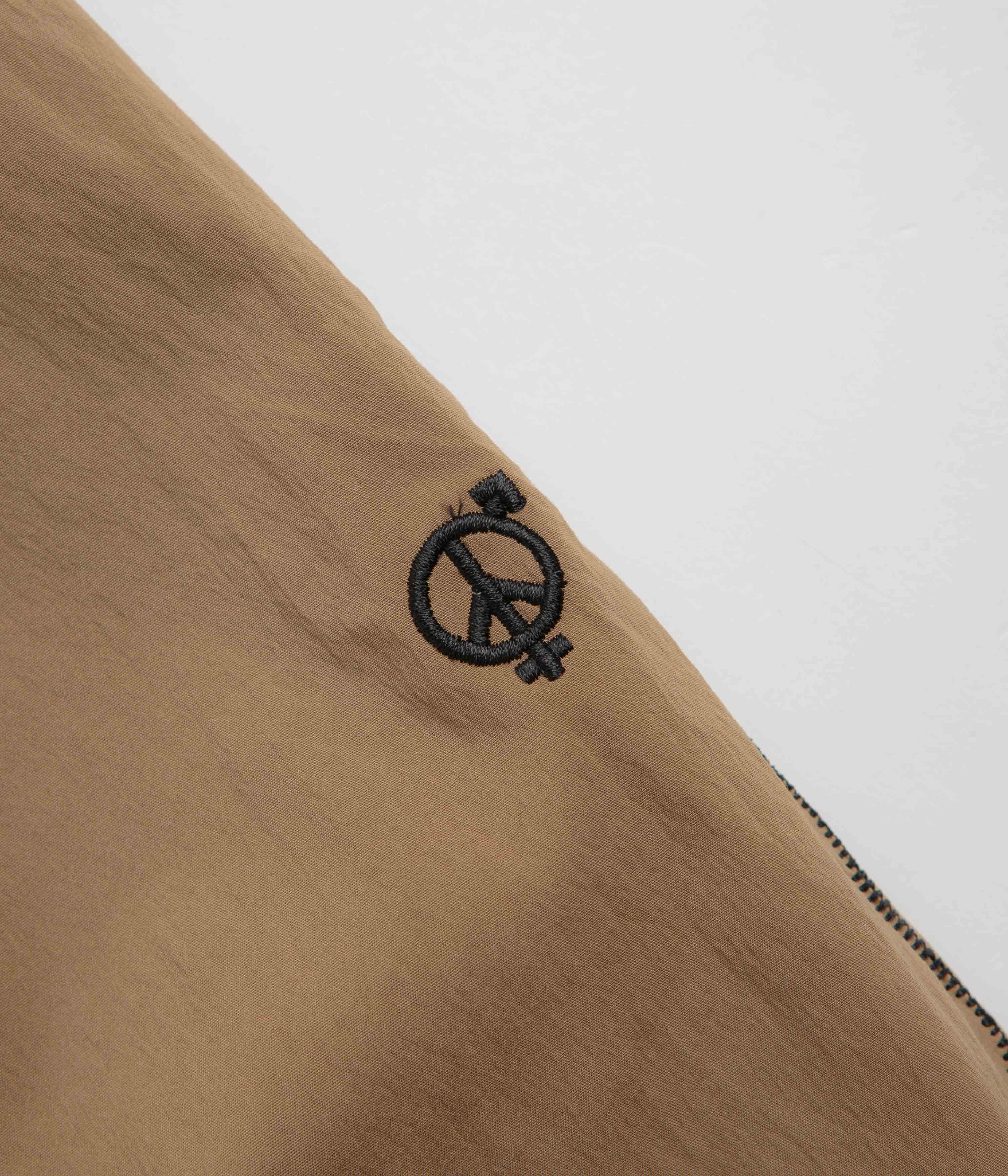 Sexhippies Welders Stitch Easy Pants - Light Brown / Black - Image 4