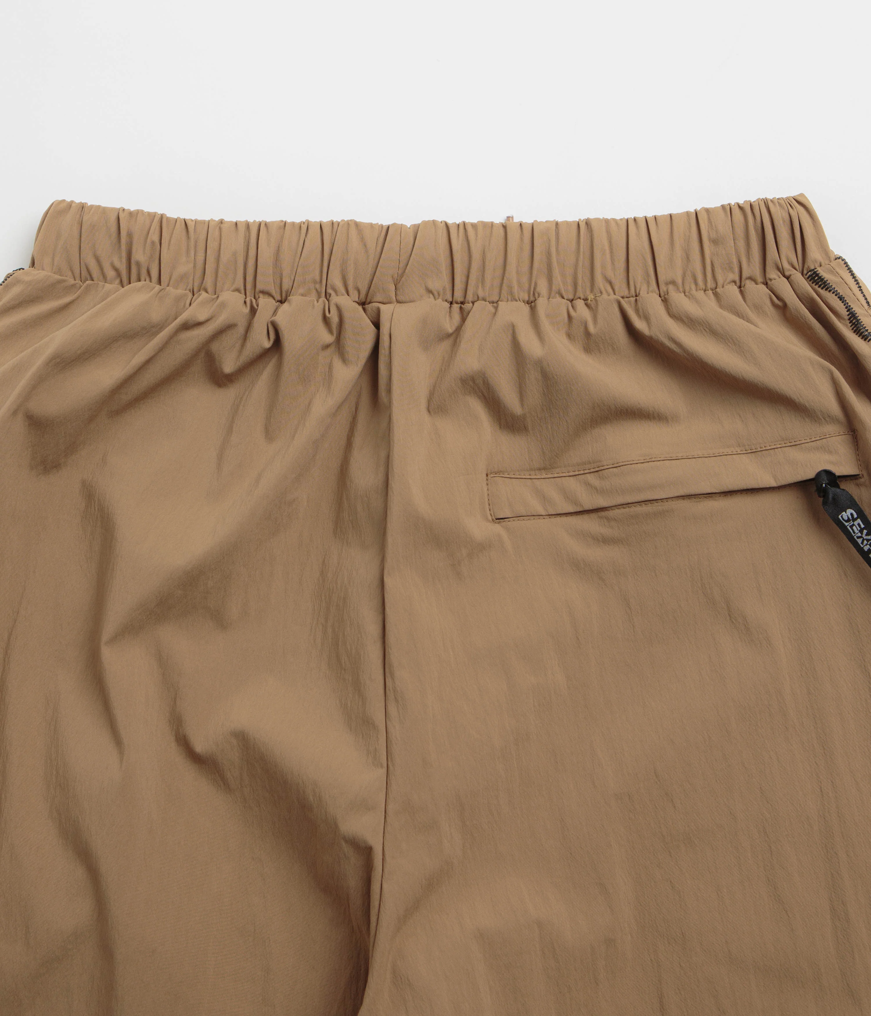 Sexhippies Welders Stitch Easy Pants - Light Brown / Black - Image 6