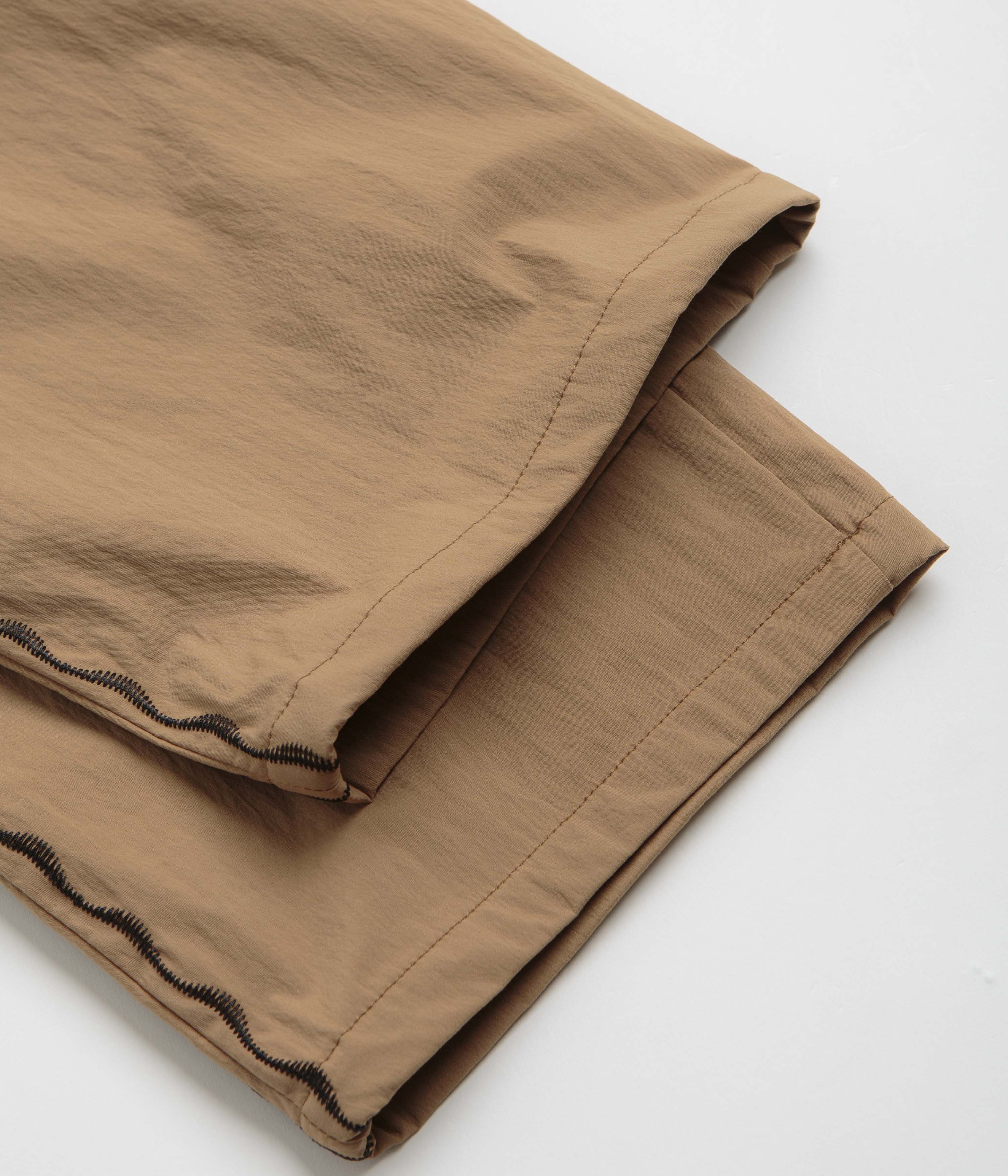 Sexhippies Welders Stitch Easy Pants - Light Brown / Black - Image 7