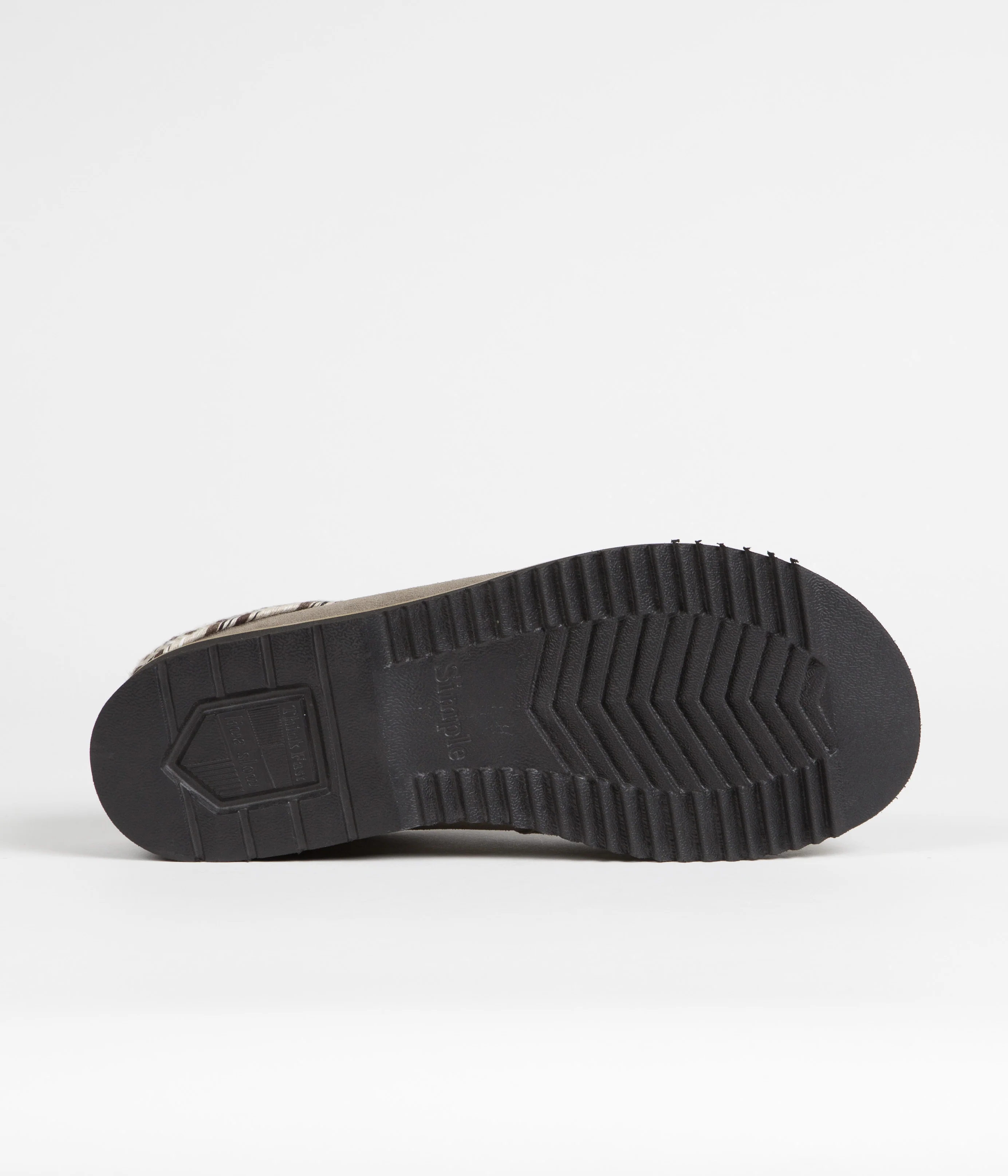 Simple Original Suede Clogs - Taupe - Image 6