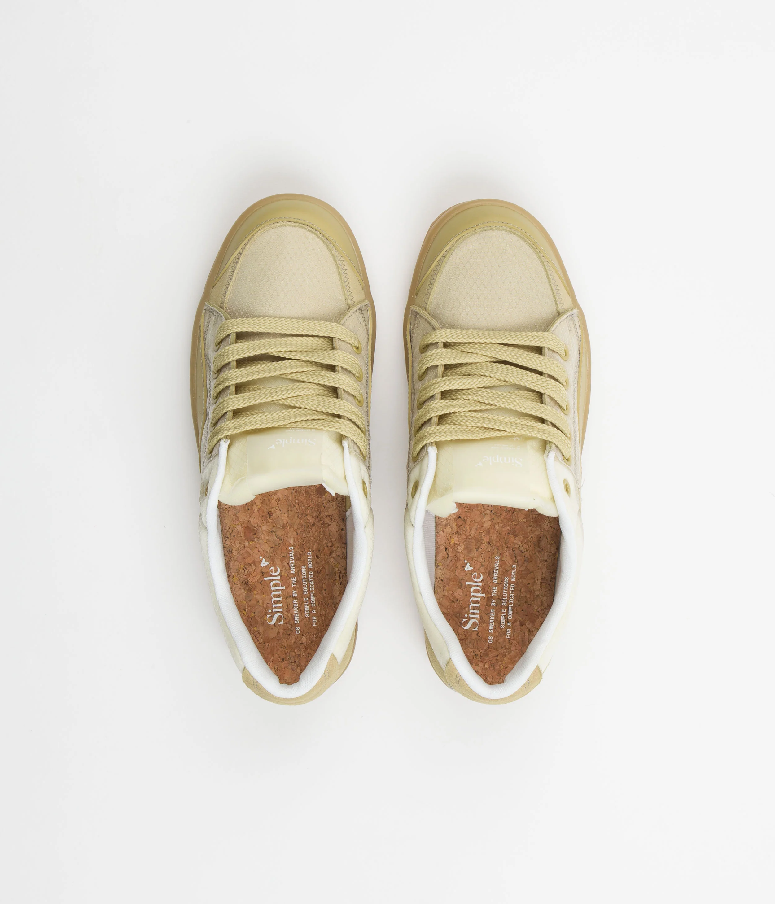 Simple x The Arrivals OS Utility Shoes - Sand - Image 8
