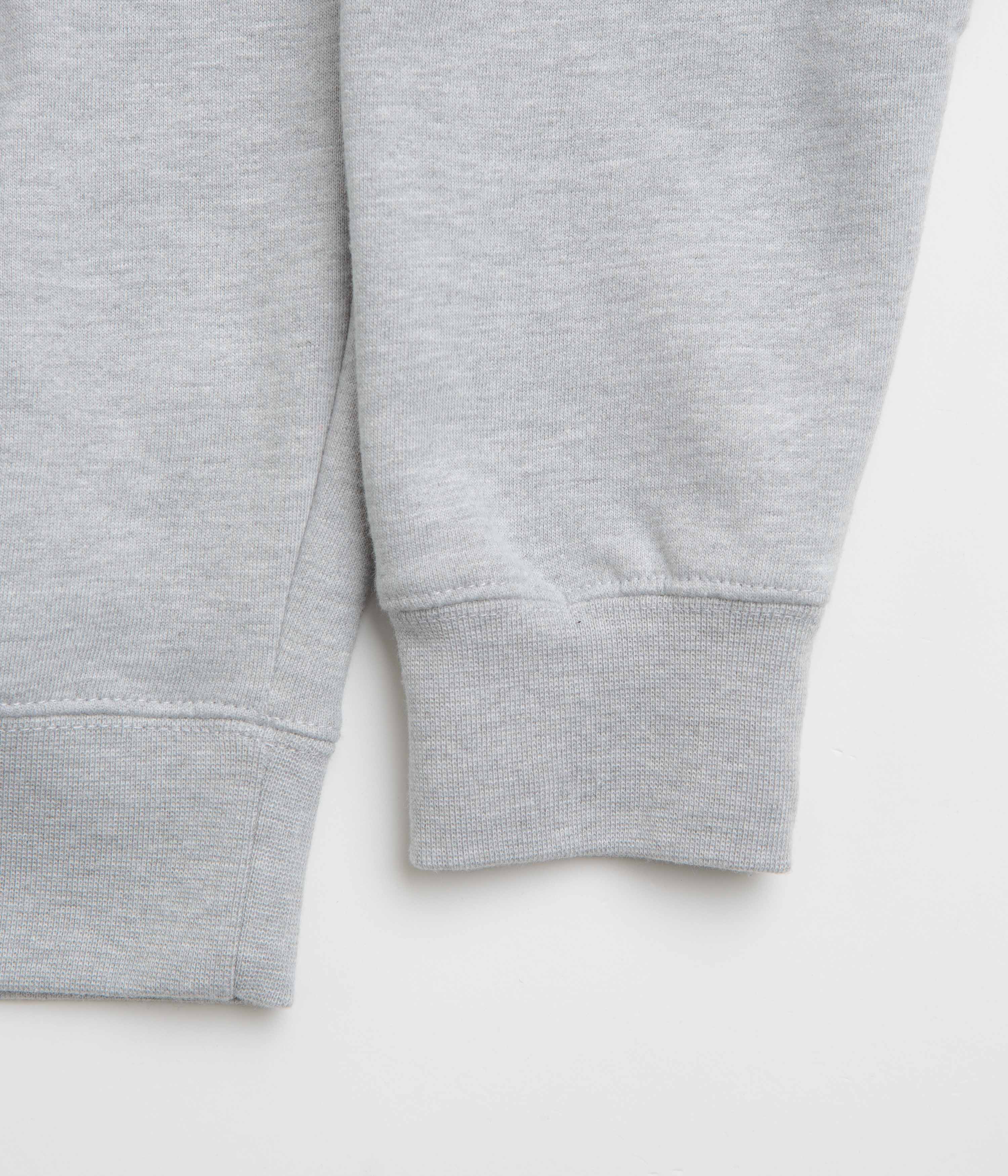 Skateboard Cafe Bouquet Hoodie - Heather Grey - Image 4