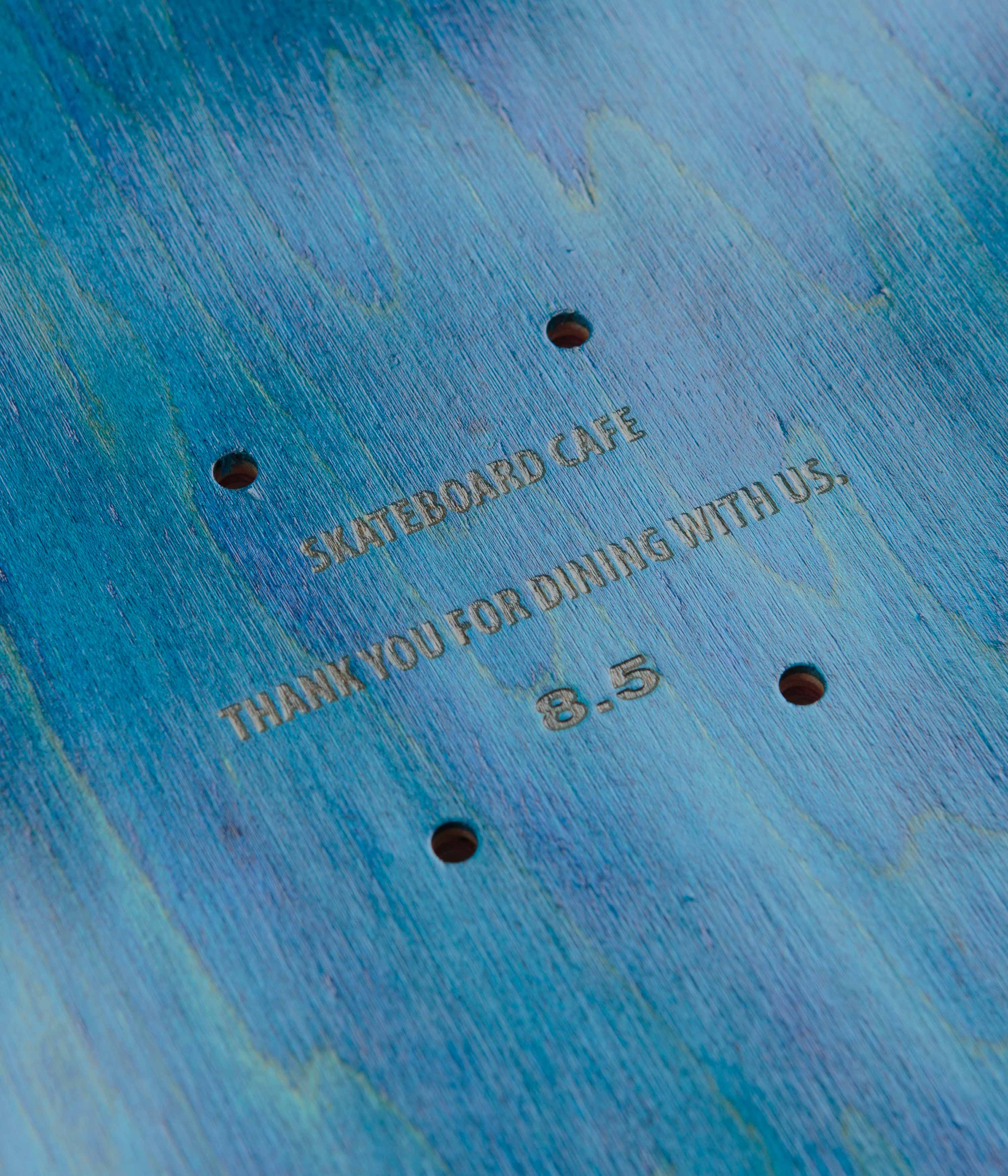 Skateboard Cafe Lloyds Deck - White - Image 4