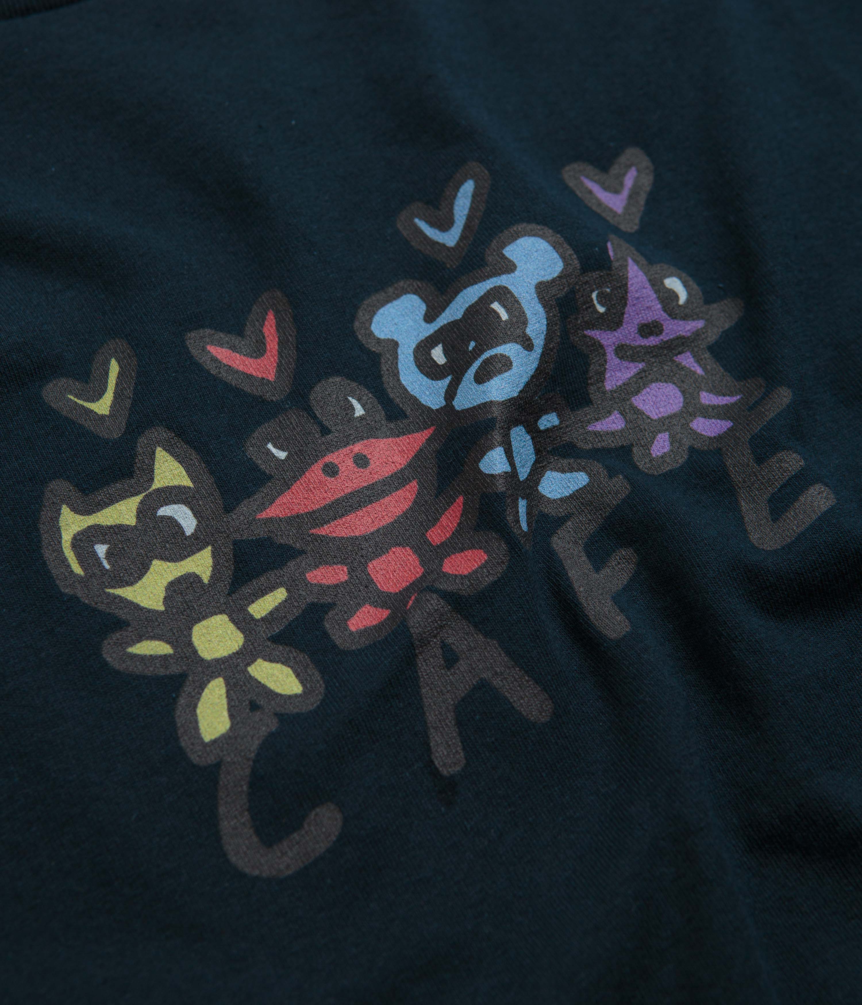 Skateboard Cafe Pals T-Shirt - Slate - Image 3